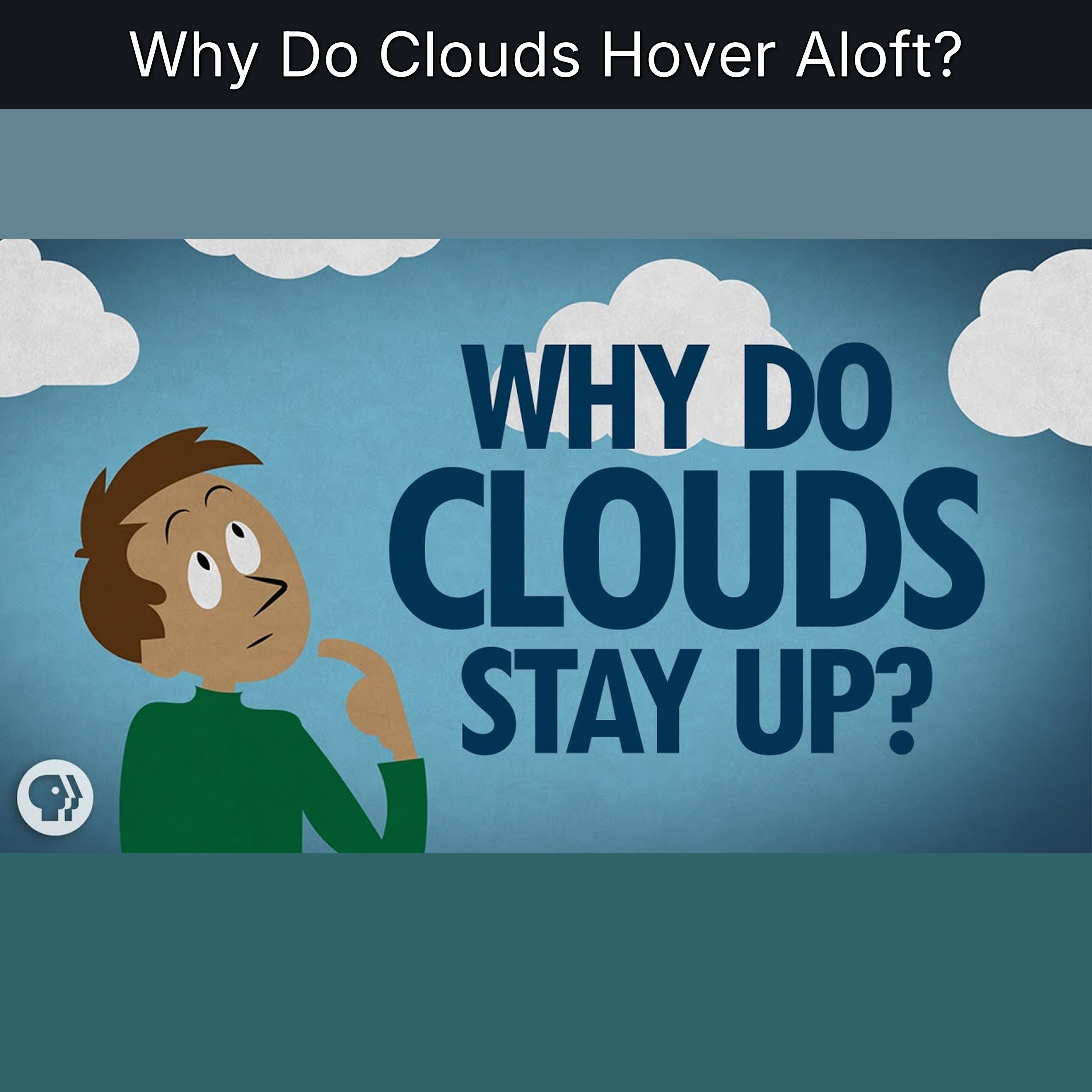 Why Do Clouds Hover Aloft? episode artwork