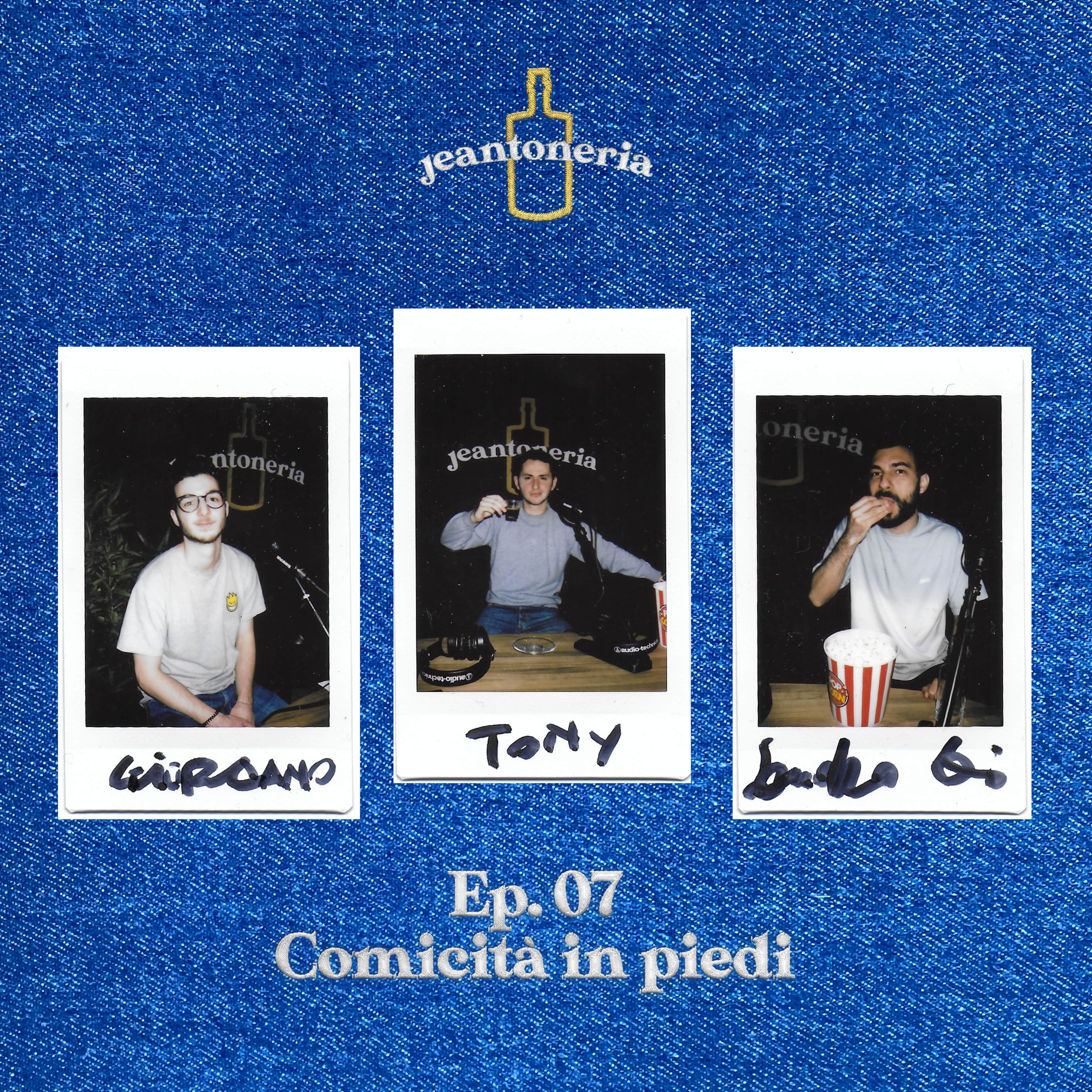 Ep.07 Comicità in piedi ft.Giordano Folla & Sandro Cappai episode artwork