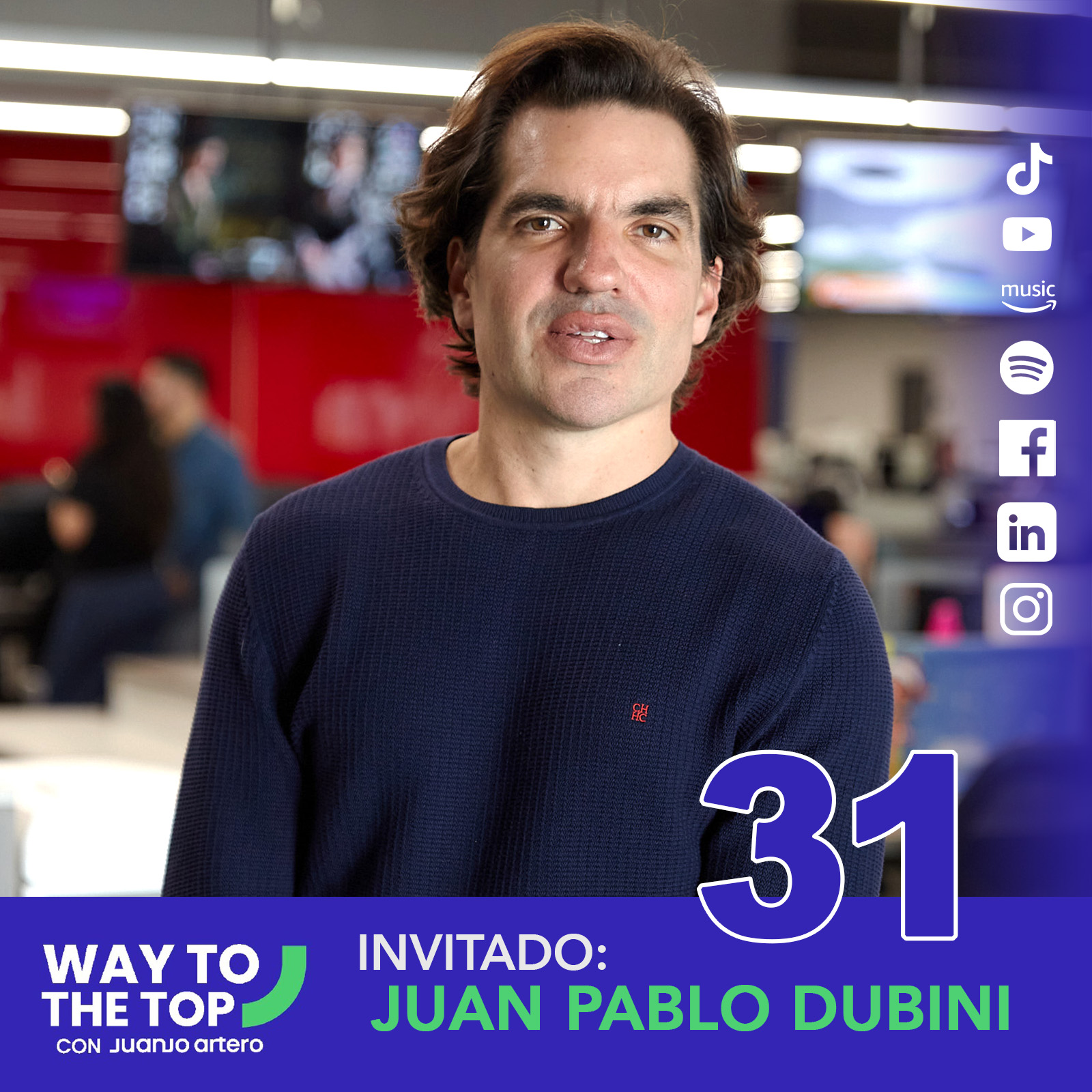 Cómo maximizar el ROAS en eCommerce con Juan Pablo Dubini │Way to The Top episode artwork