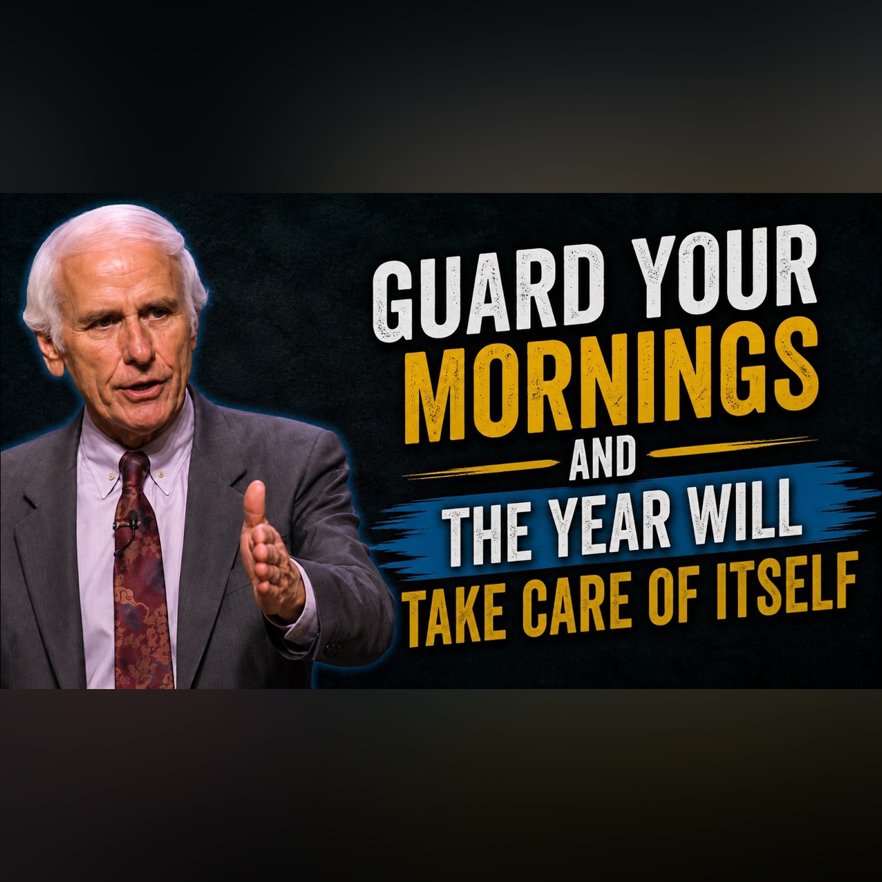Guard Your Mornings and the Year Will Take Care of Itself | Jim Rohn Motivation