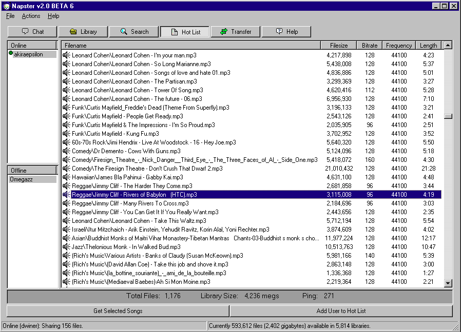 Episode 318: It's A Pirate's Life for Me Part Two: Downloaded From Napster