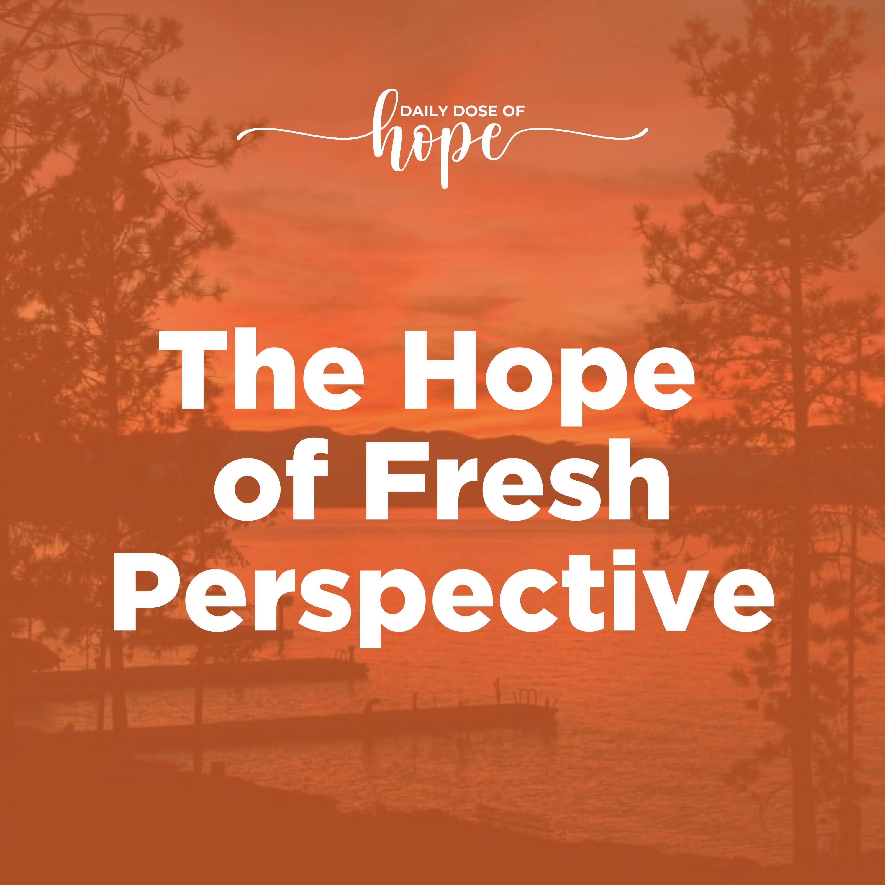 The Hope of Fresh Perspective EP 238 The Hope of Fresh Perspective EP 238