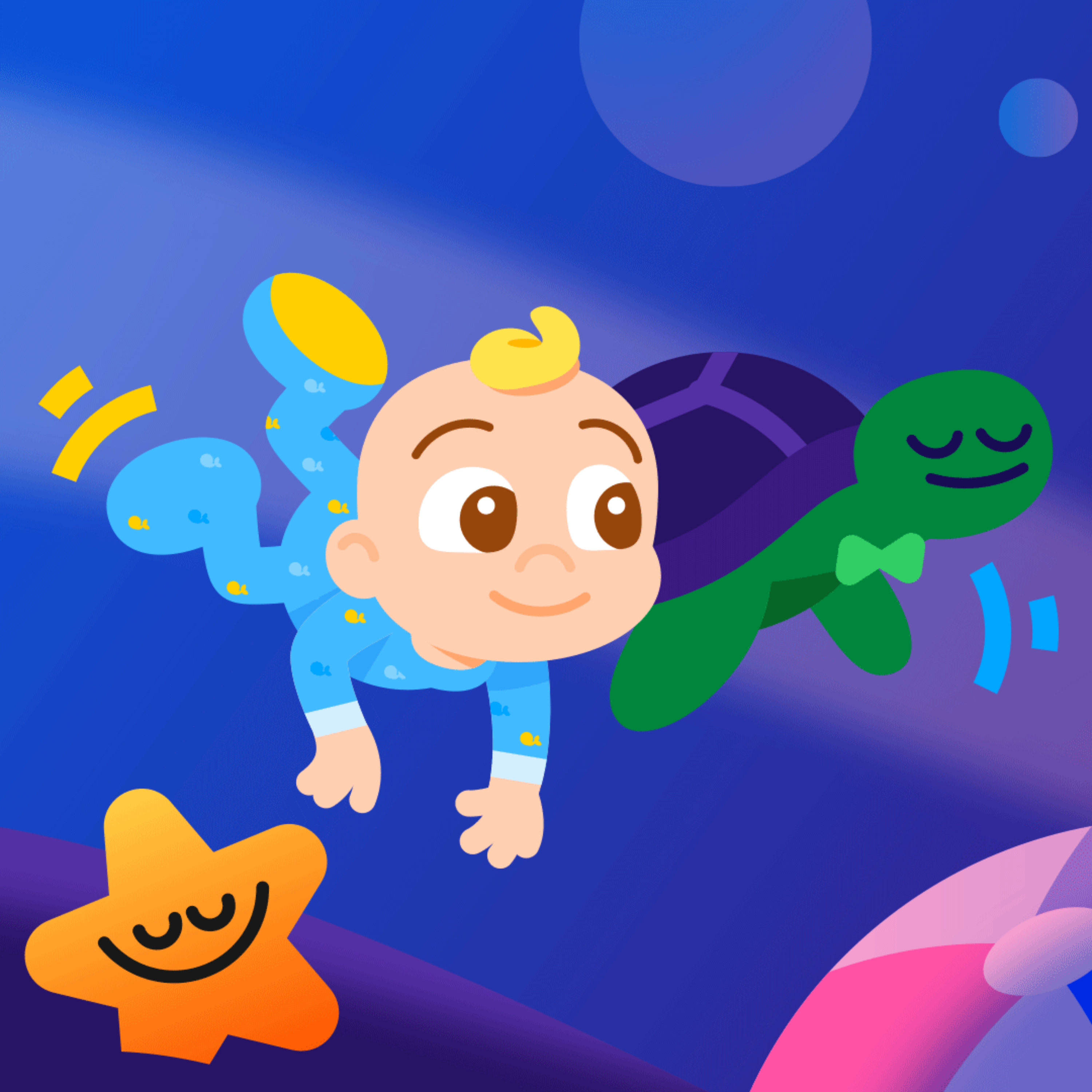 Wiggle To Wind Down - CoComelon & Headspace - Podcast for Kids