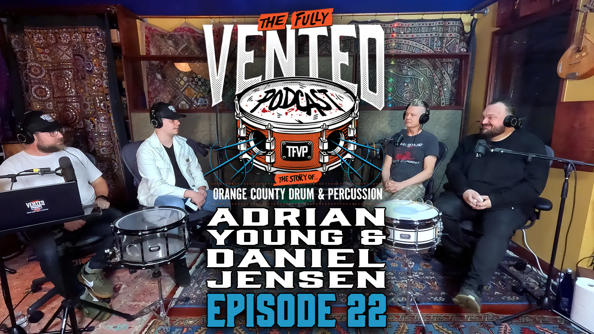 OCDP Origins: Daniel Jensen & Adrian Young Tell Orange County Drum & Percussion's Full Story | Pt. 1 episode artwork