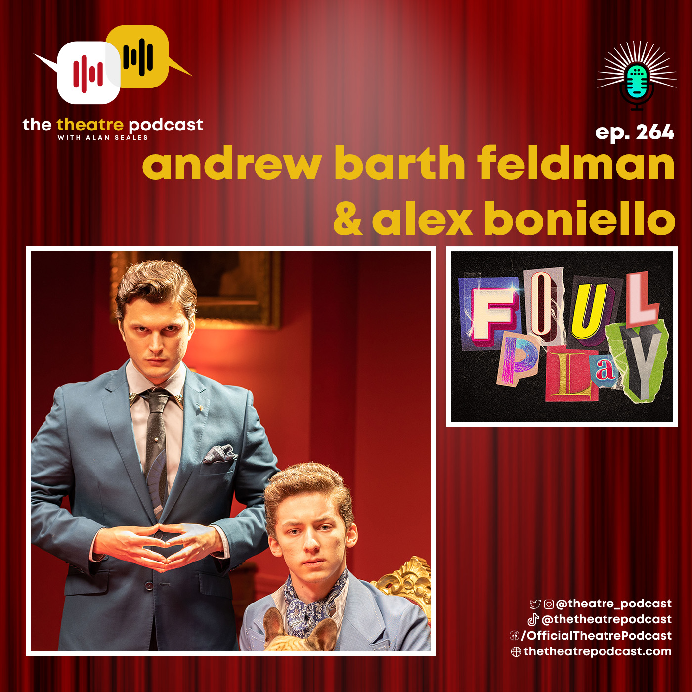 Andrew Barth Feldman & Alex Boniello are FOUL PLAY'ing