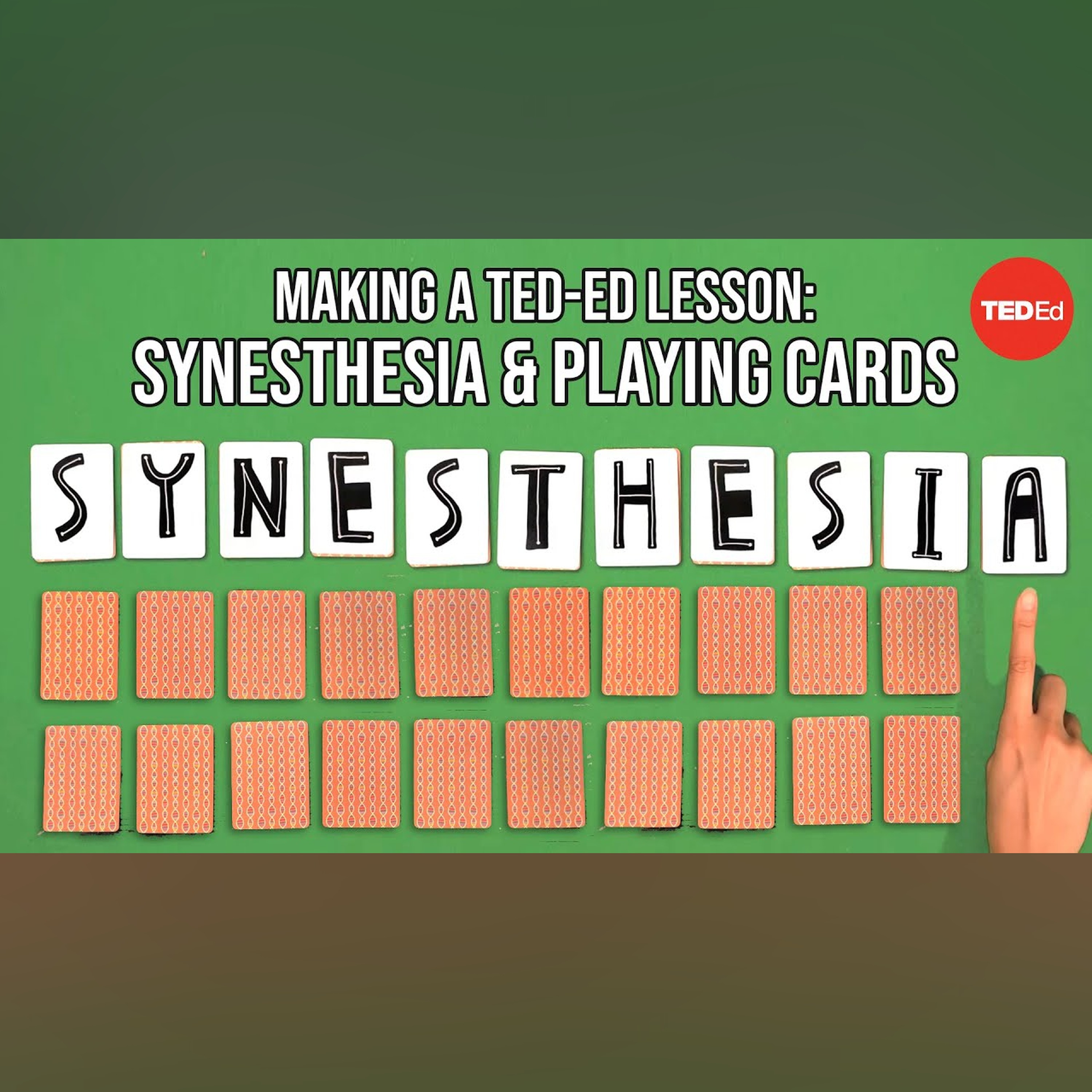 Making a TED-Ed Lesson: Synesthesia and playing cards episode artwork