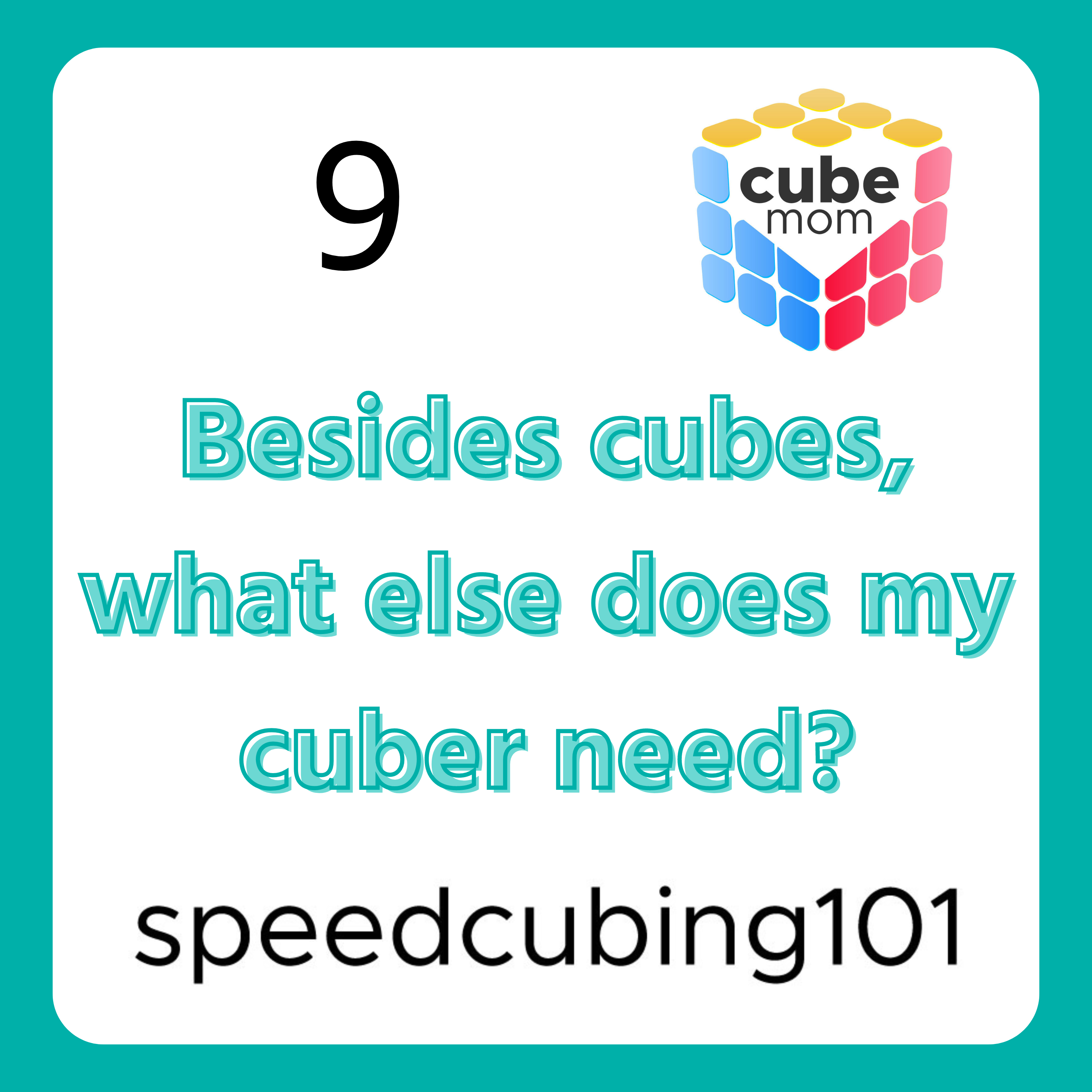 Speedcubing 101