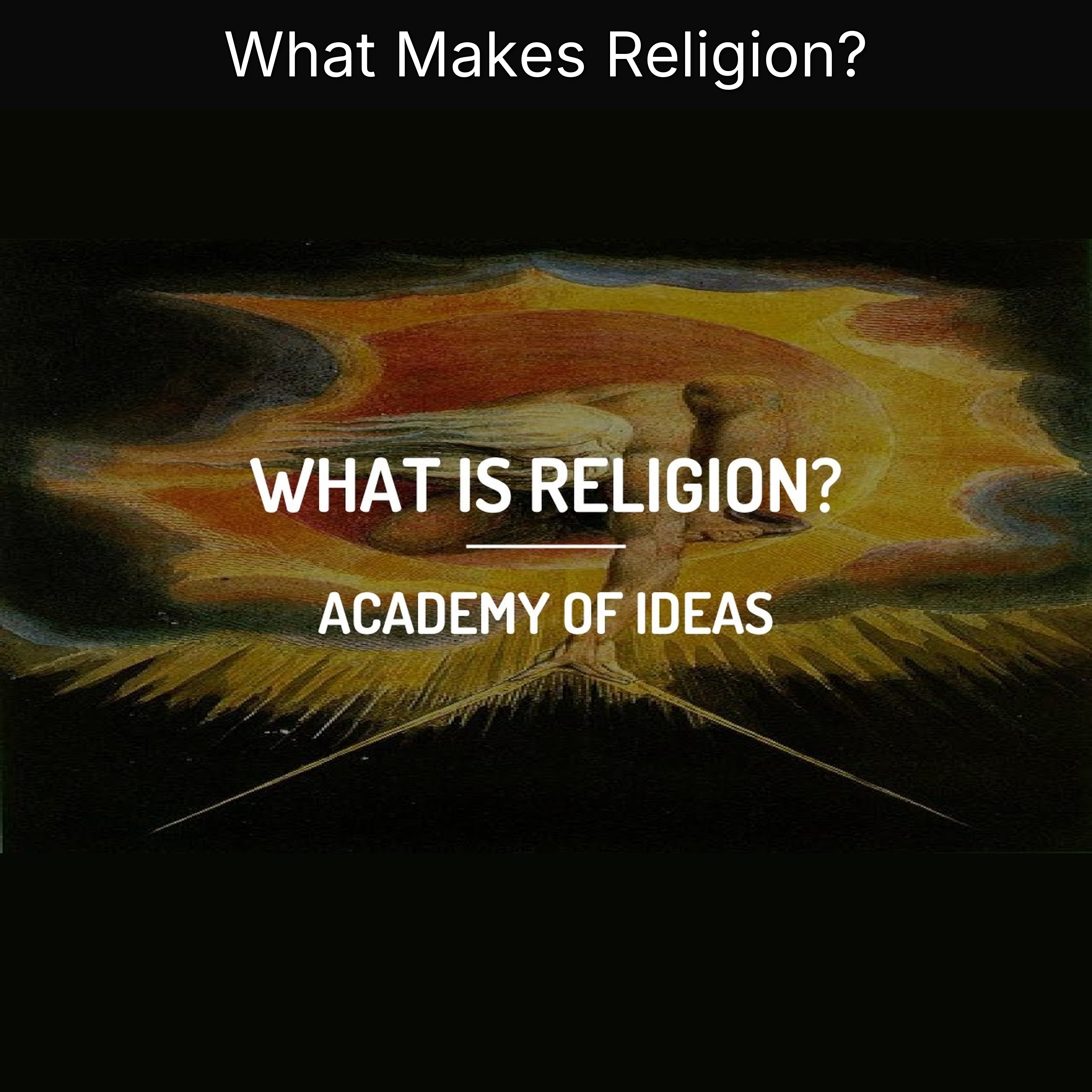 What Makes Religion? episode artwork