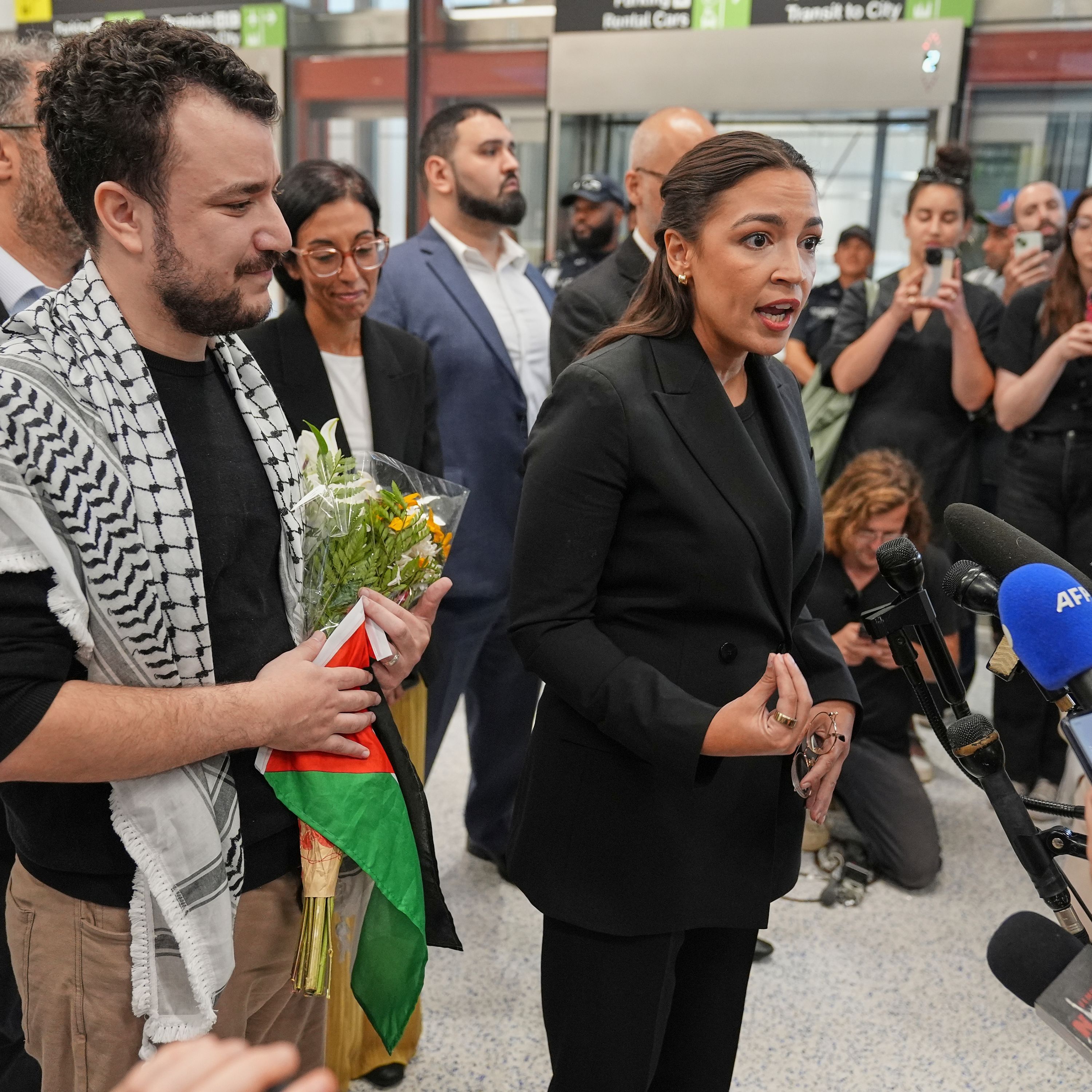 Ocasio-Cortez Calls for Impeachment Over Iran Strikes