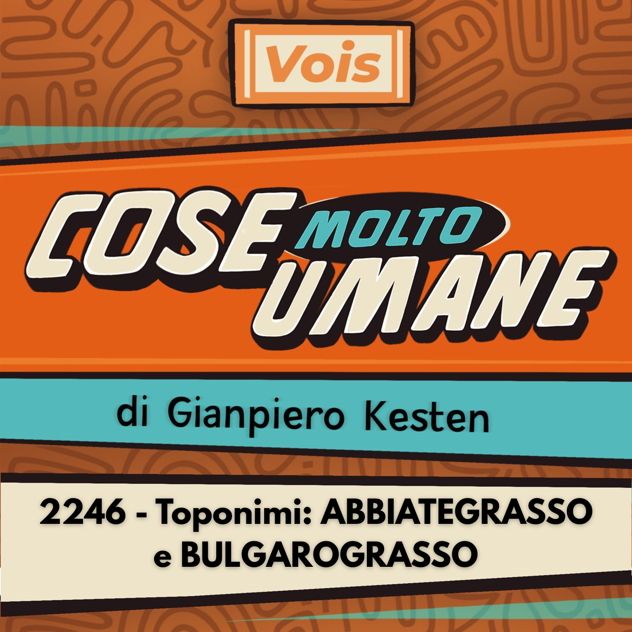 2246 - Toponimi: ABBIATEGRASSO e BULGAROGRASSO episode artwork