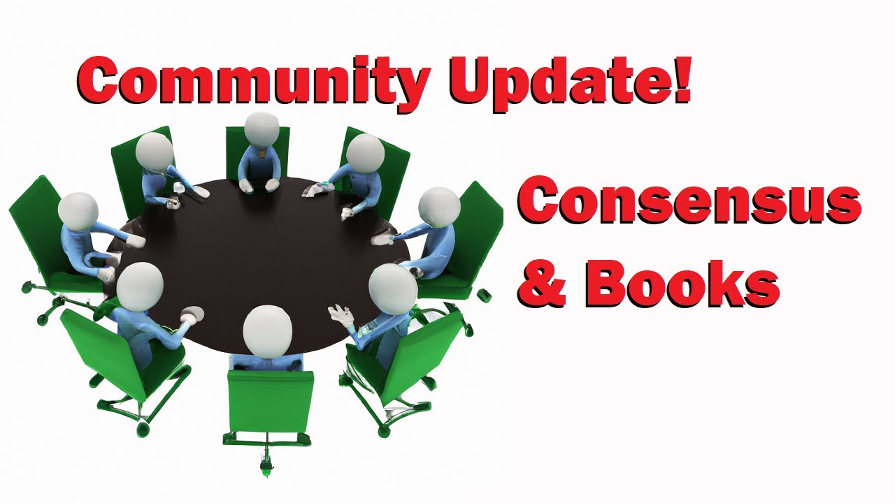 Cognitive AI Lab Community Update + consensus, books, and my next steps | Artificial Intelligence Masterclass