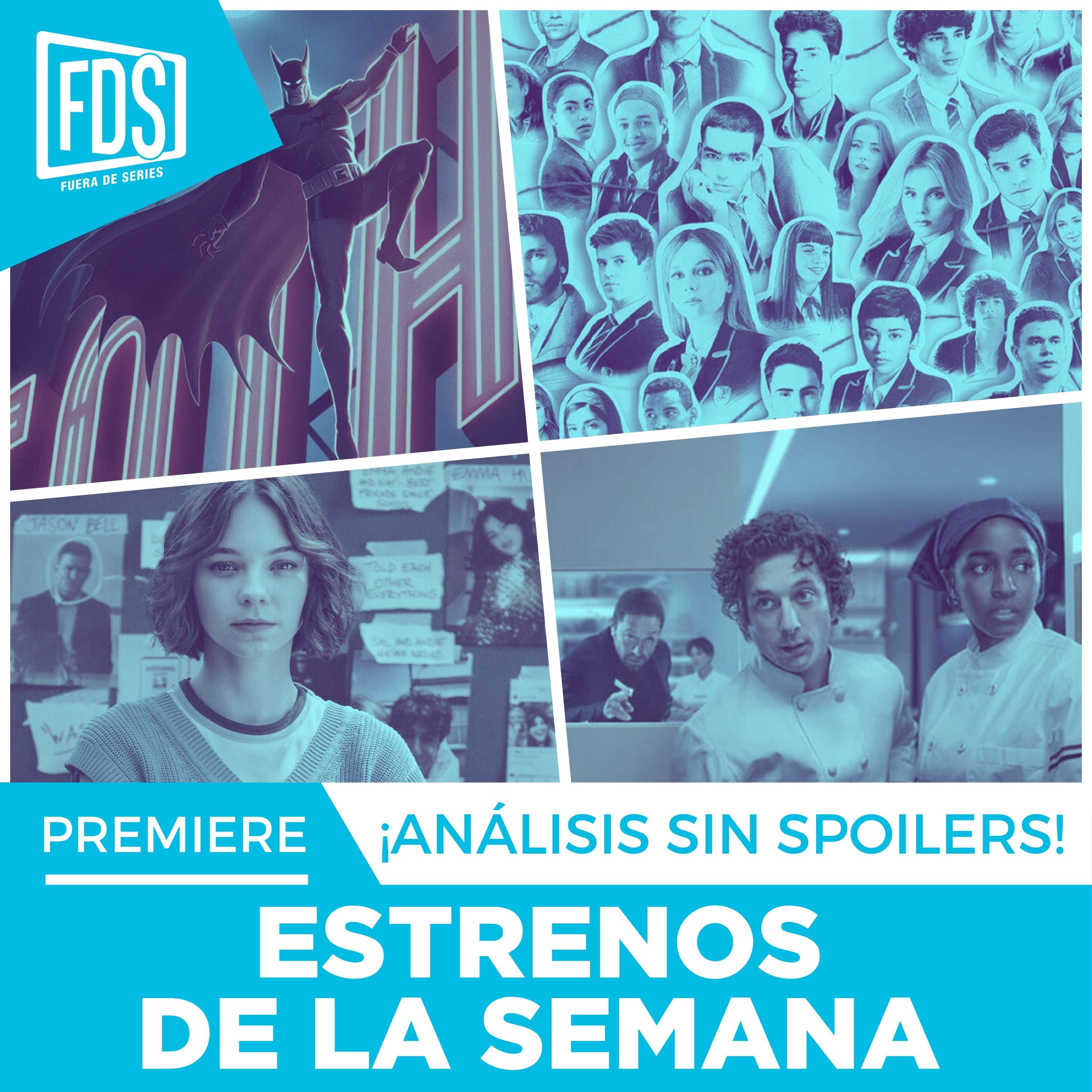 Estrenos de la Semana: ‘Élite’, 'El Decamerón’, ‘Dirty Pop’ ‘El Encargado’, ‘Cobra Kai T6’, ‘Megamix Brutal’, 'Receptor', ‘Asesinato para Principiantes’, ‘Batman: El Cruzado Enmascarado’, ‘The Bear’ T3 (Semana 35 de 2024) | Première