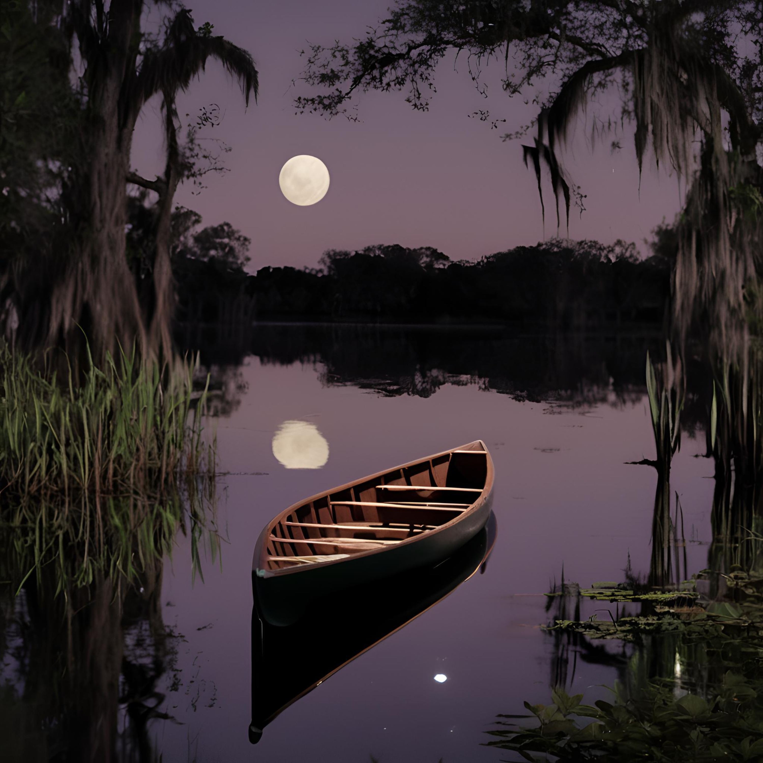 Moonlit Canoe Ride on the Bayou [Pursed Lip Breathing]