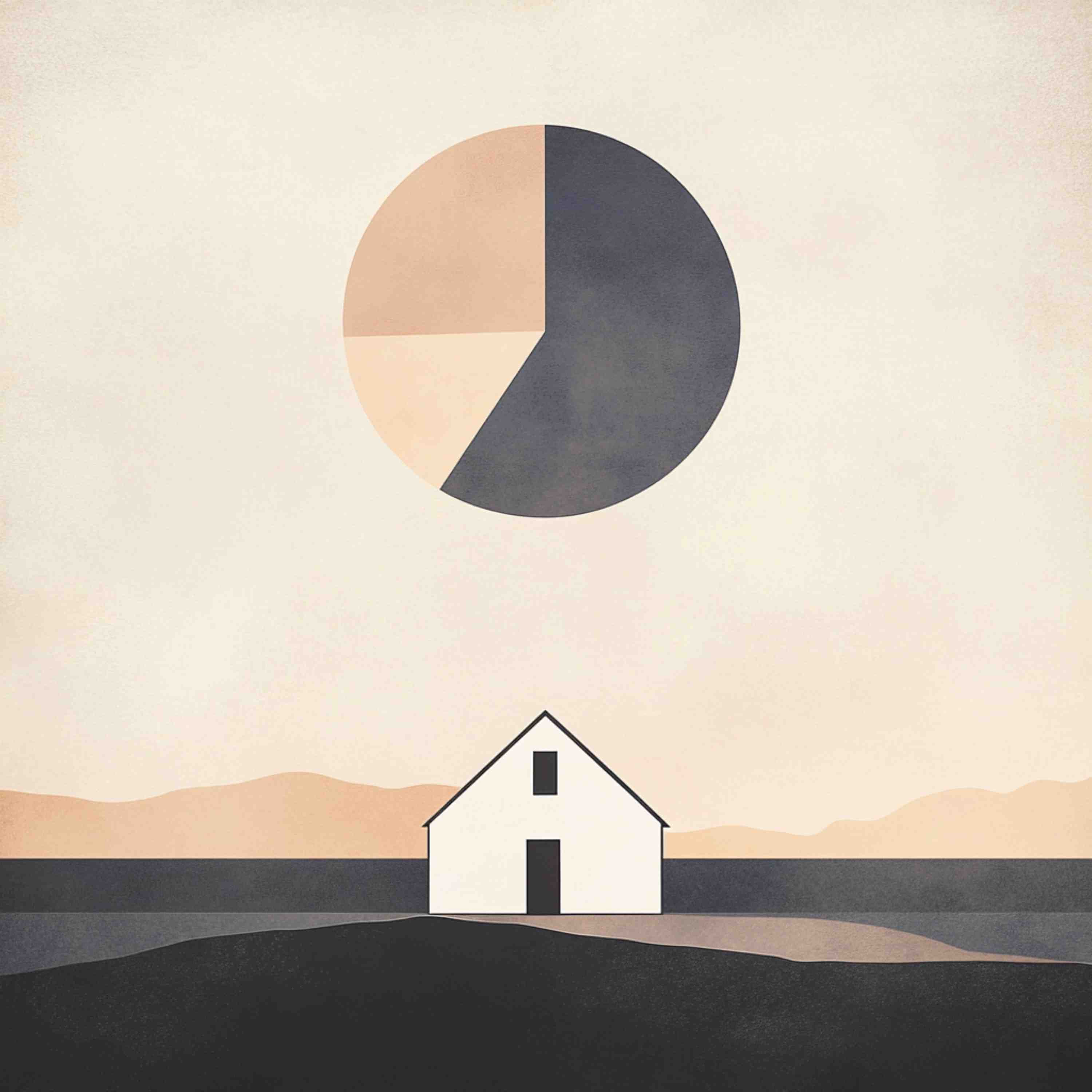 The Percentage Of People With No Wealth Outside Their Home Is Sad by Sam of Financial Samurai