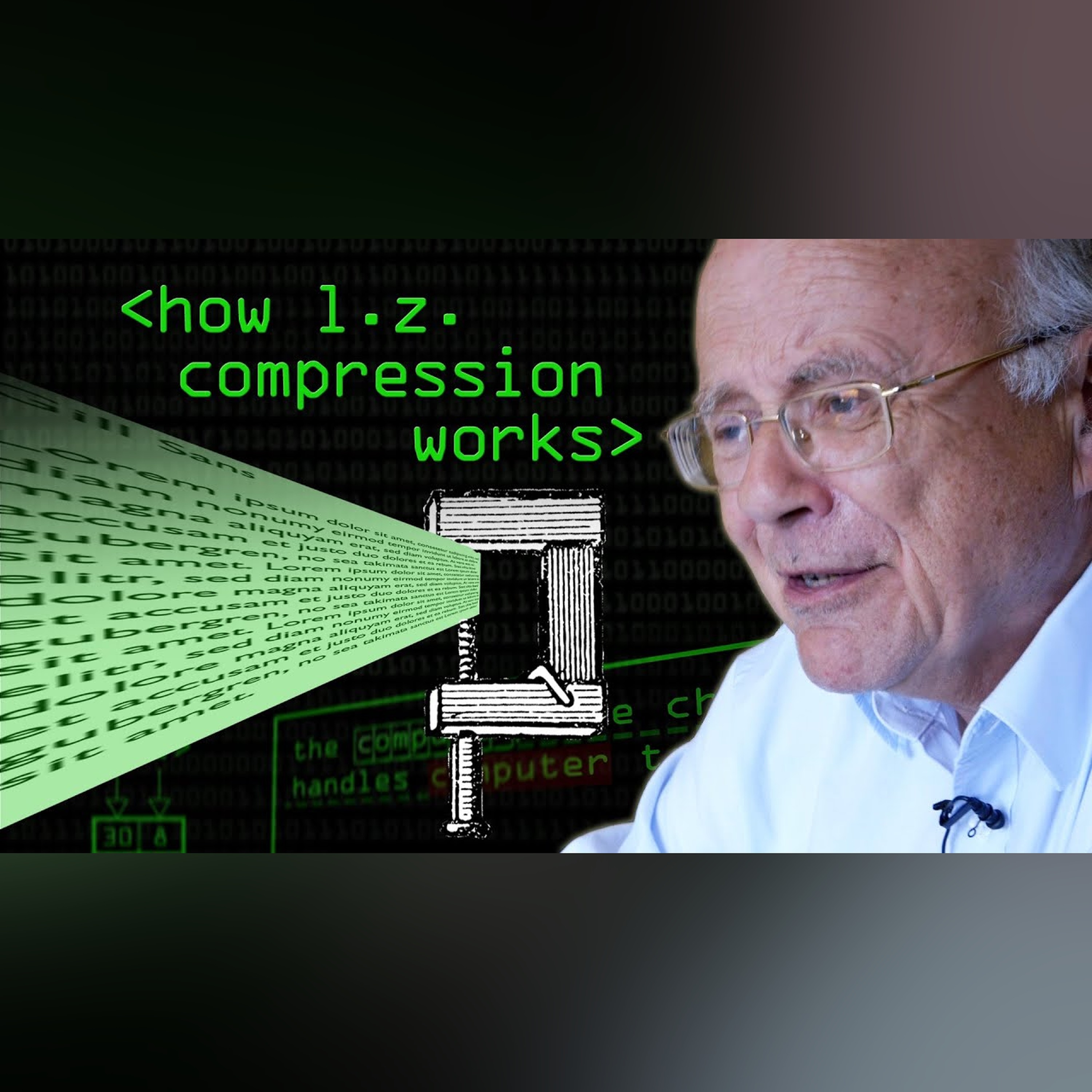 Elegant Compression in Text (The LZ 77 Method) - Computerphile episode artwork