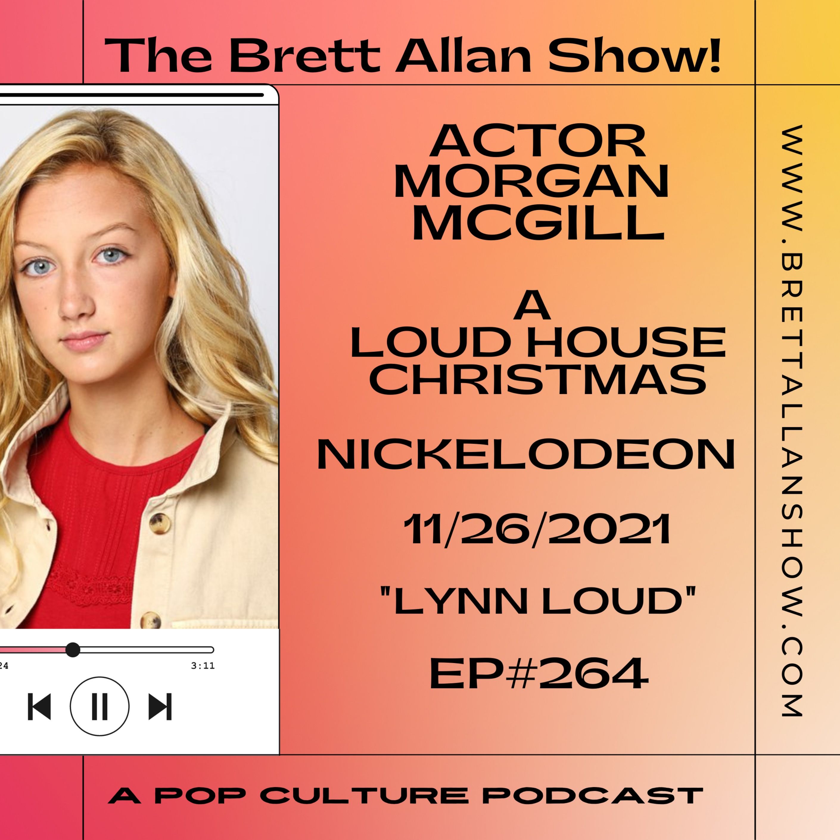Actor Morgan McGill Talks About  A Loud House Christmas and Playing  "Lynn Loud" | November 26th Nickelodeon