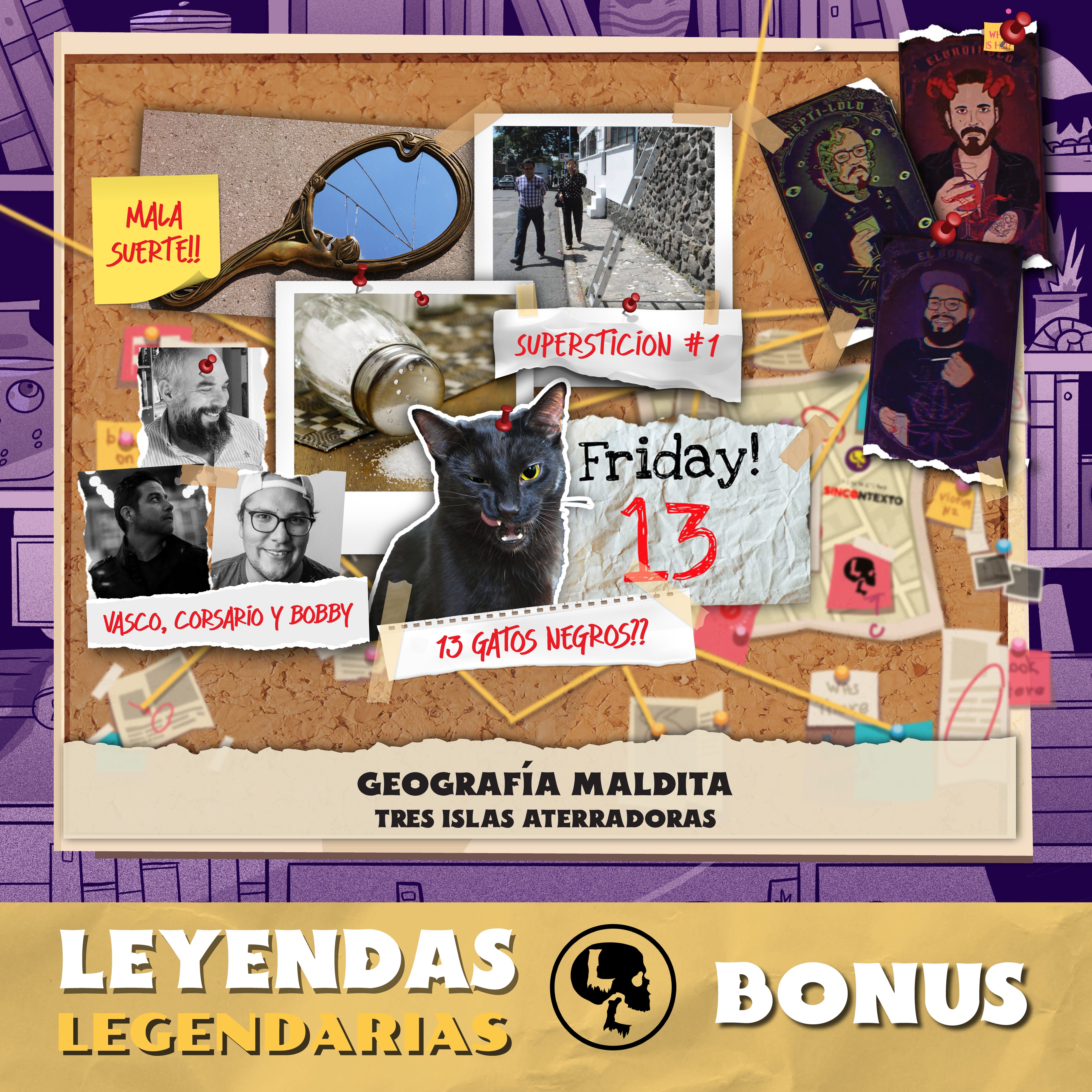 BONUS: Supersticiones con Herejes Podcast | Leyendas Legendarias episode artwork