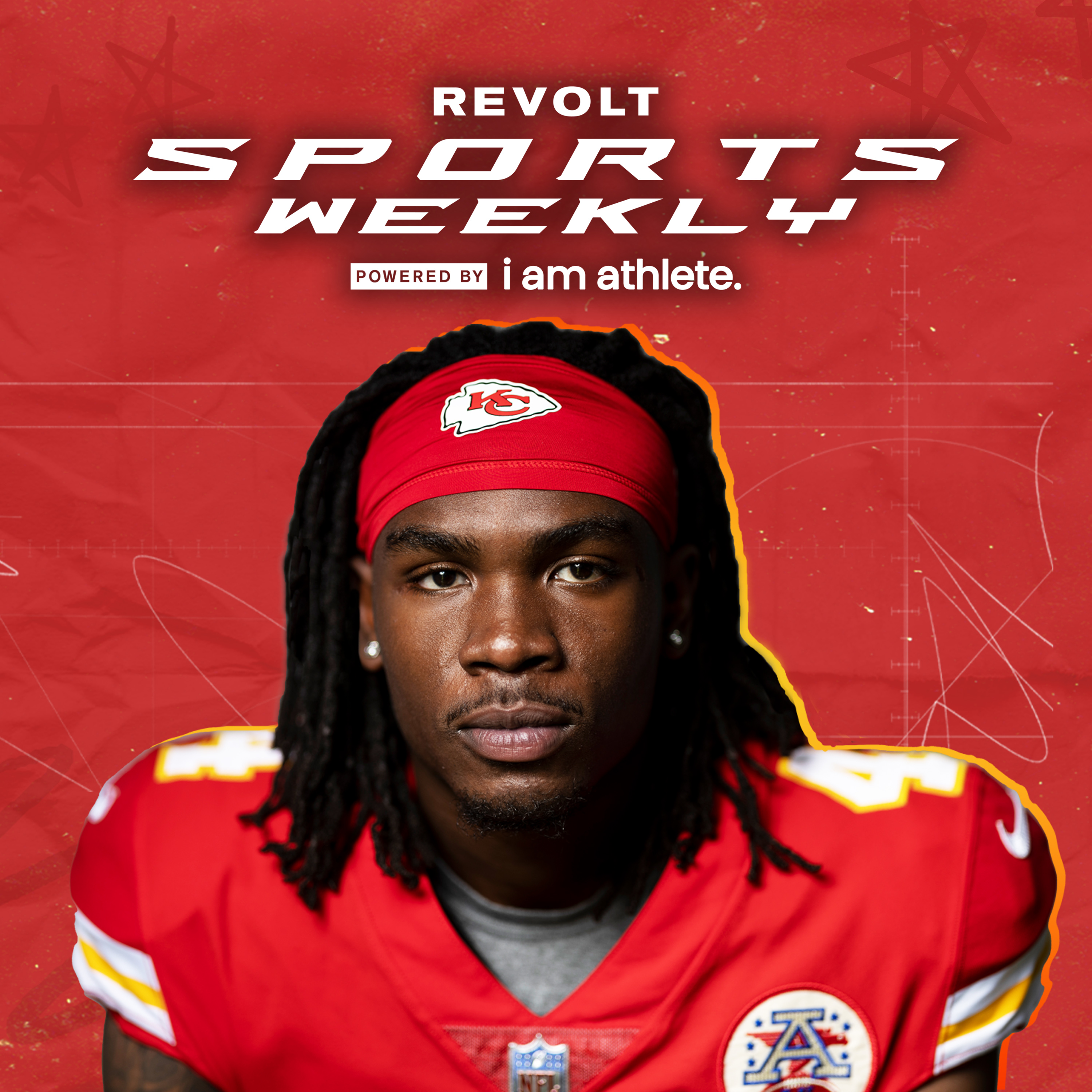 Chiefs’ Rashee Rice on Rookie Sacrifices, Super Bowl Win & Ambitions | REVOLT Sports Weekly x I Am Athlete episode artwork