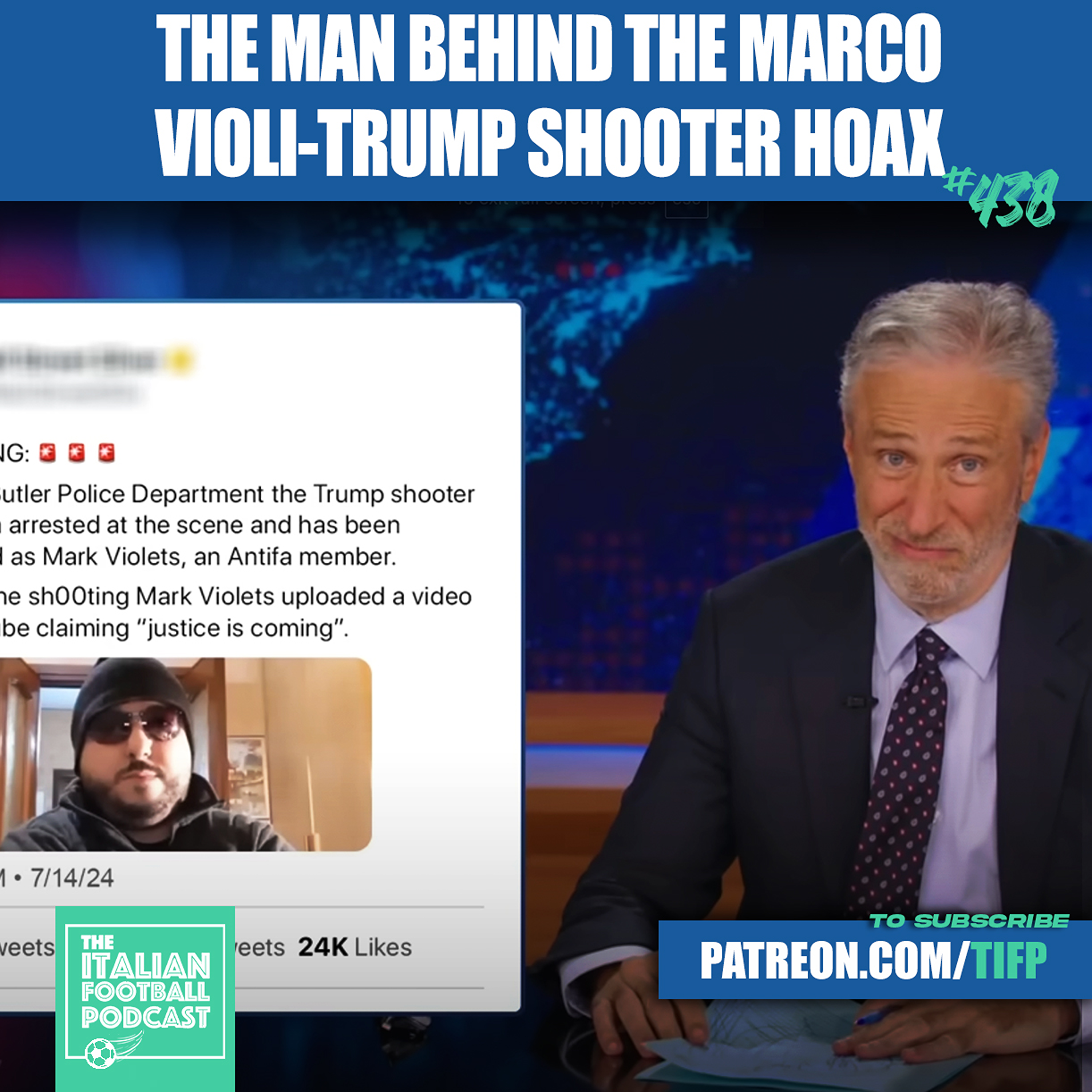 Fake Donald Trump Shooter "Mark Violets": Interview With The Man Behind The Hoax (Ep. 438)