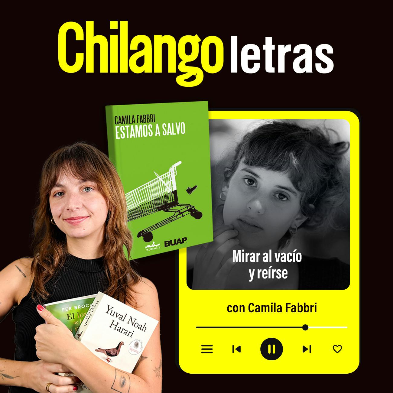 Mirar al vacío y reírse con Camila Fabbri Mirar al vacío y reírse con Camila Fabbri