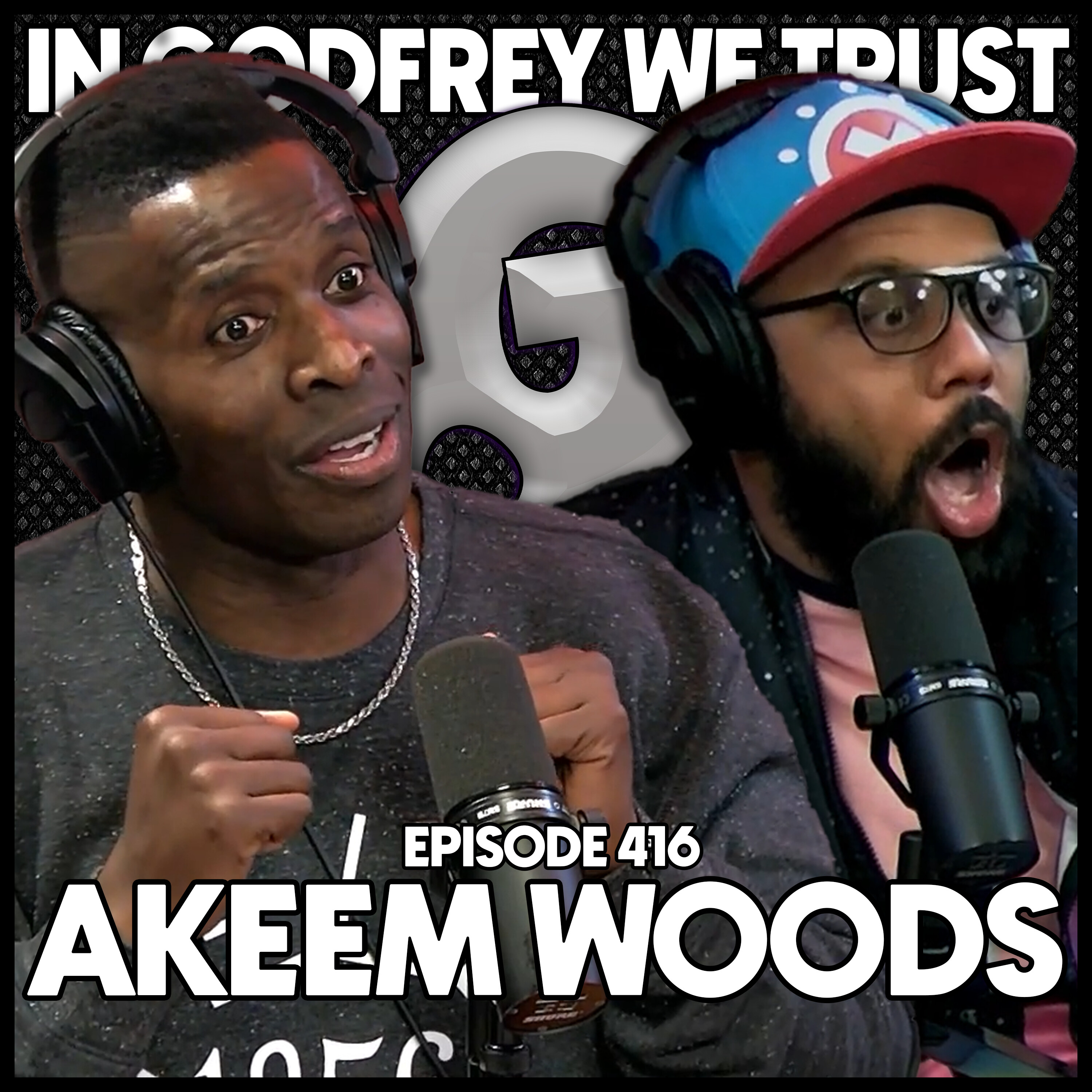 416. AKEEM WOODS | Even More White Girls Dancing In Africa episode artwork