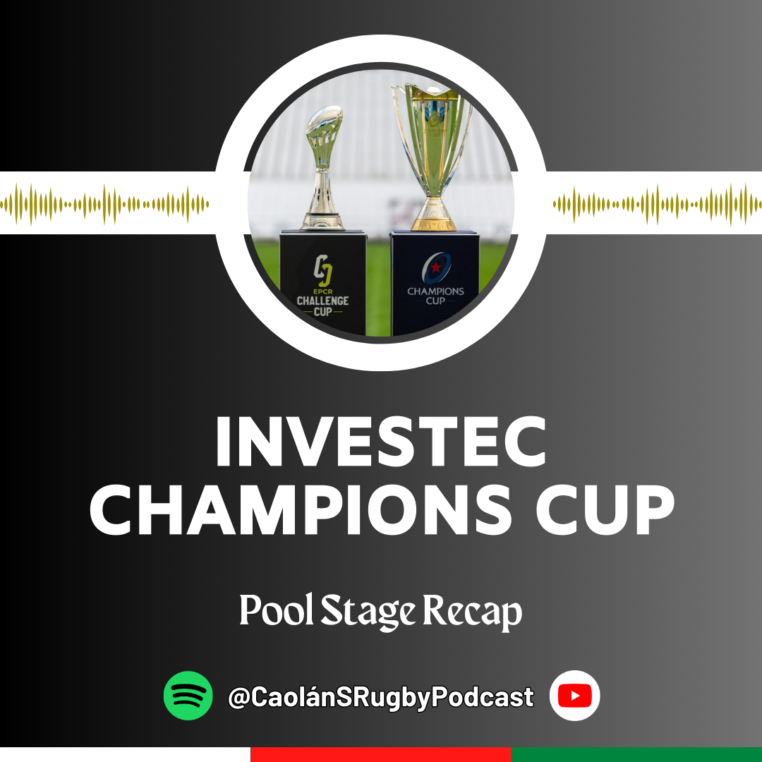 Investec Champions Cup Pool Stage Recap episode artwork