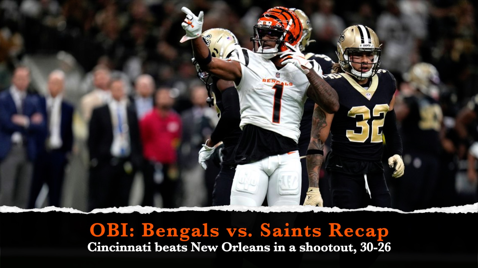 OBI: Week 6 Bengals vs. Saints recap episode artwork