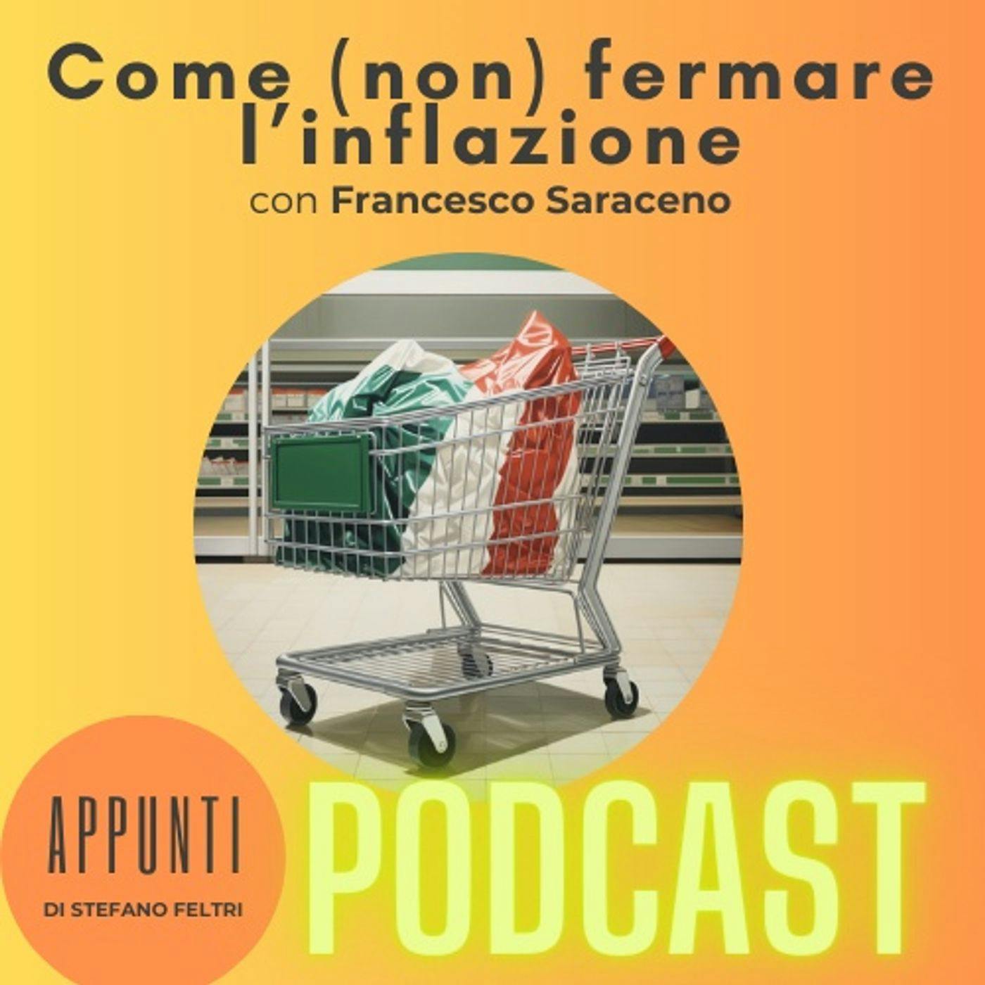 Come (non) battere l'inflazione, tra Bce e carrello tricolore - con Francesco Saraceno Come (non) battere l'inflazione, tra Bce e carrello tricolore - con Francesco Saraceno