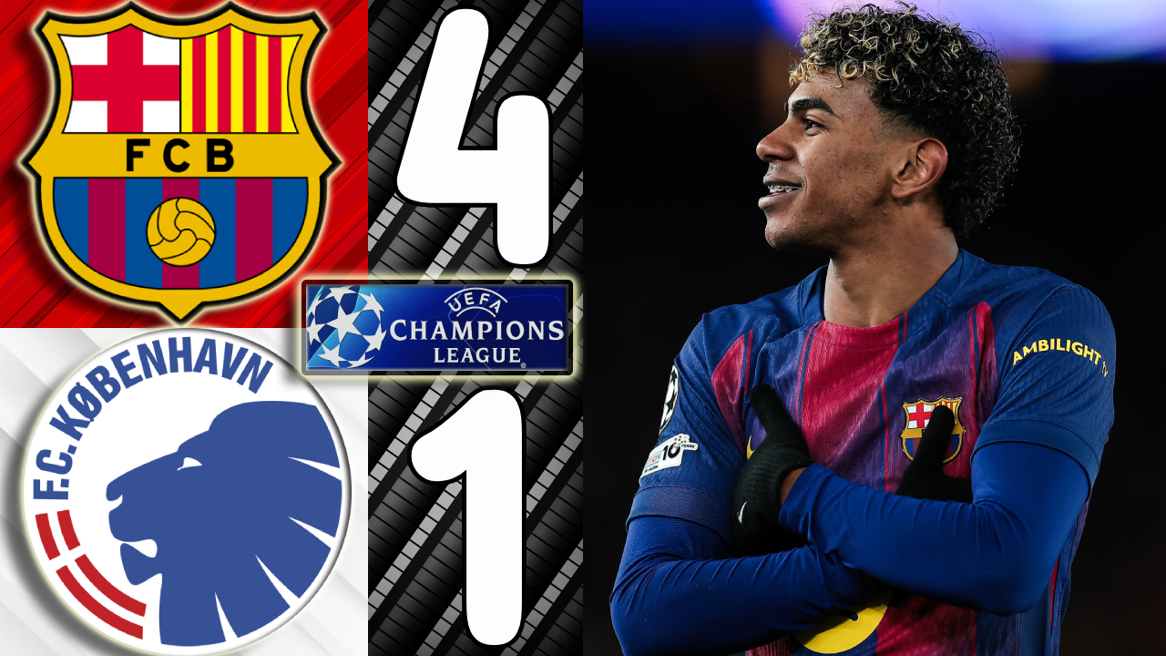 🎥 Barcelona vs. Copenhagen [4-1] - Match Review (UEFA Champions League 2025/2026)
