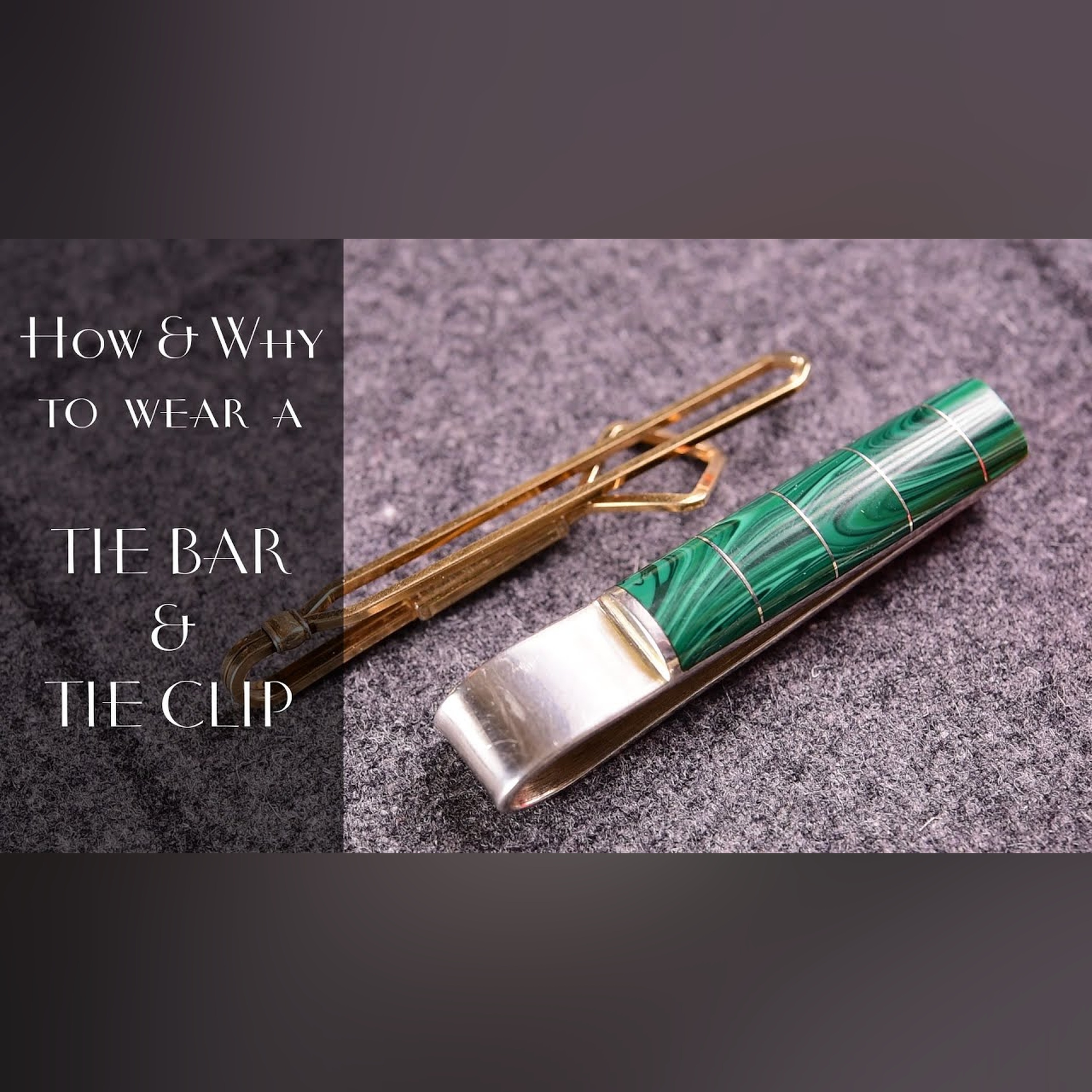 Tie Bar and Tie Clip Primer + How and Why To Wear One episode artwork