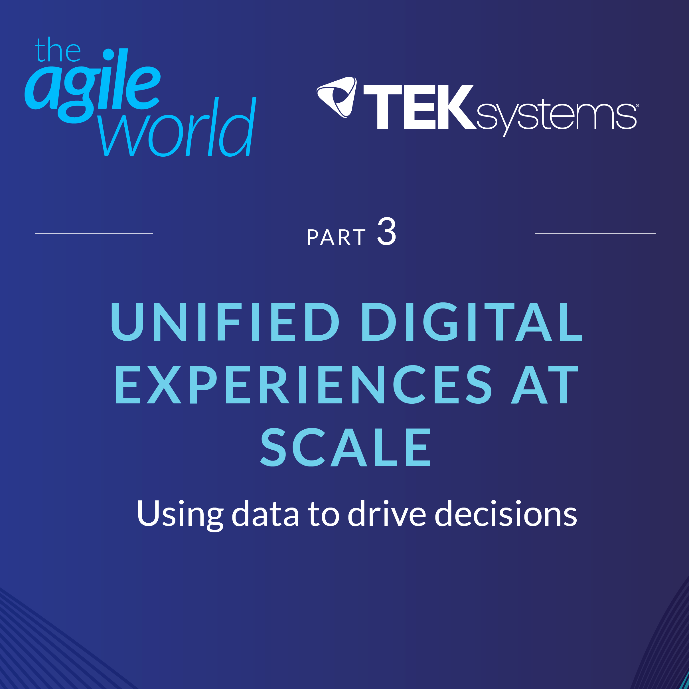Unified Digital Experiences at Scale, Part 3, with Ryan Horner, One North