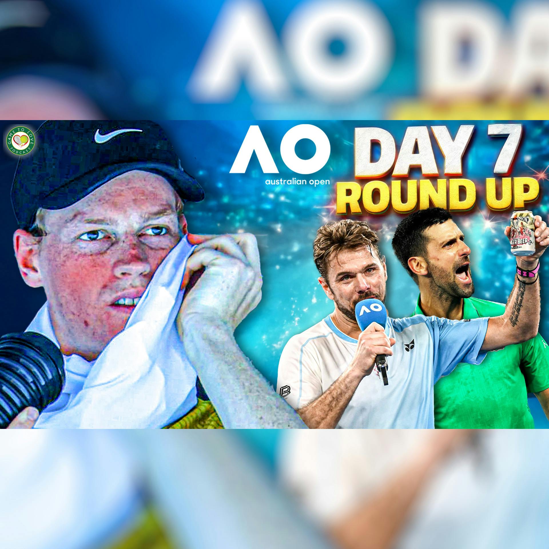 Sinner SAVED by HEAT RULE 🥵 Osaka INJURY | Djokovic 400! | Australian Open 2026 | GTL Tennis Podcast