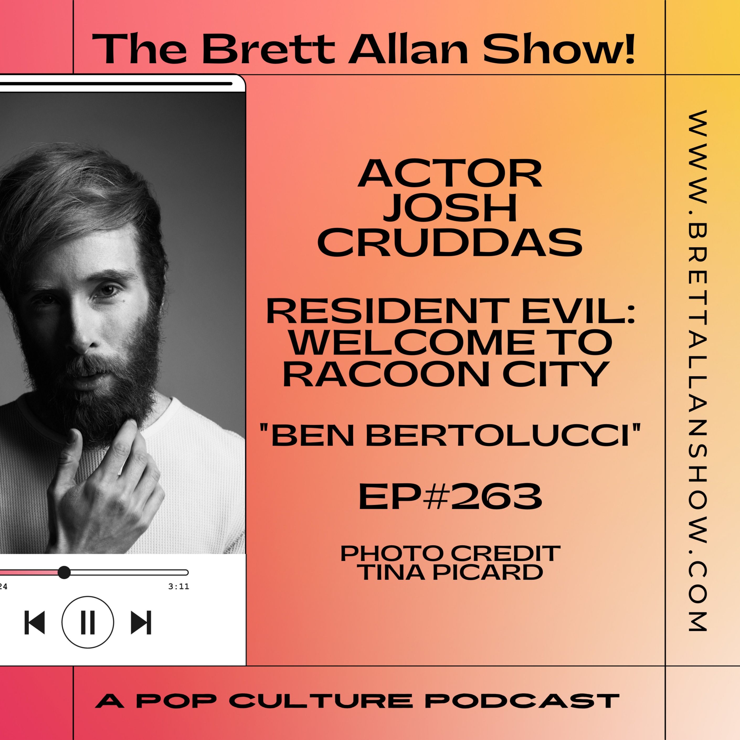 Actor Josh Cruddas Talks "Ben Bertolucci" and "Resident Evil: Welcome to Racoon City | Available Everywhere 11/24/2021