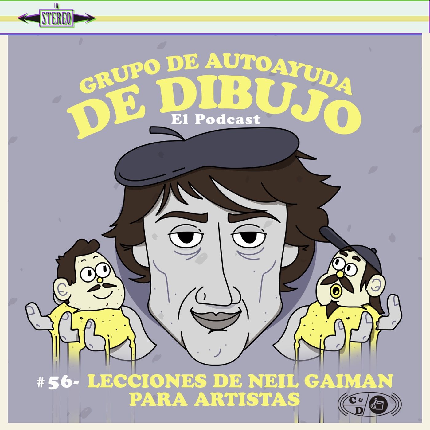 Ep. 56 - Lecciones de Neil Gaiman para artistas episode artwork