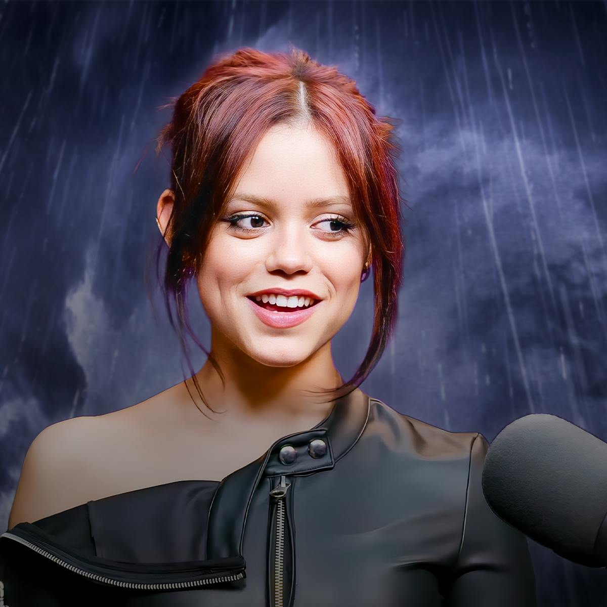 Here We Woe Again: Jenna Ortega, Creators Al Gough & Miles Millar Here We Woe Again: Jenna Ortega, Creators Al Gough & Miles Millar