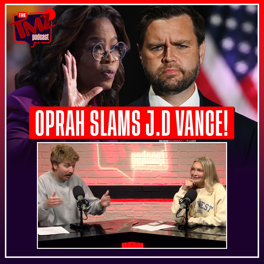 Oprah Torches J.D Vance At DNC! Slams 'Childless Cat Ladies' Comment