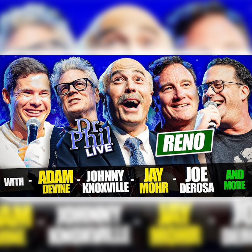 #832 Dr Phil LIVE! With Joe DeRosa, Jay Mohr, Adam DeVine, Johnny Knoxville, and more!