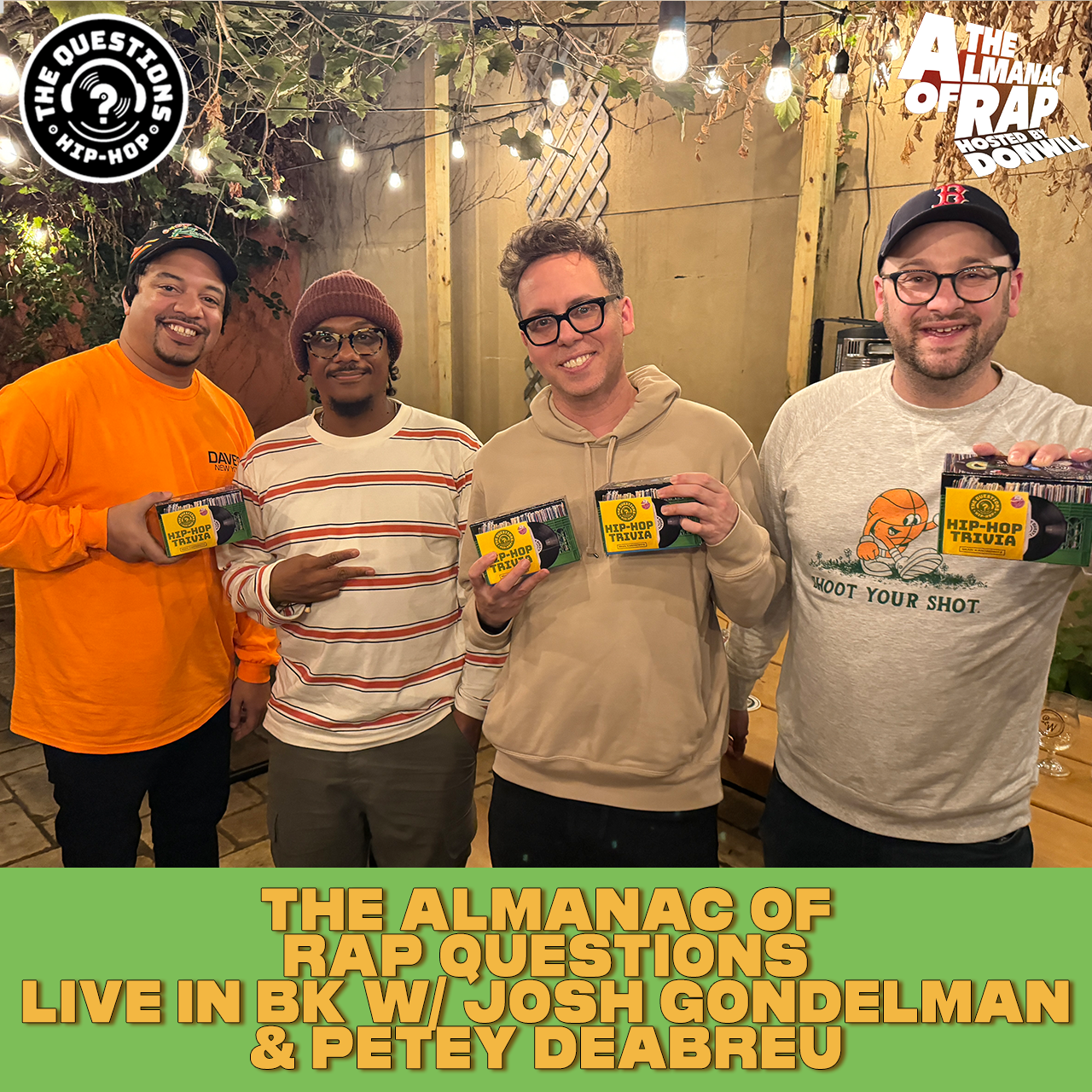 Josh Gondelman & Petey DeAbreu (Almanac of Rap Questions LIVE)