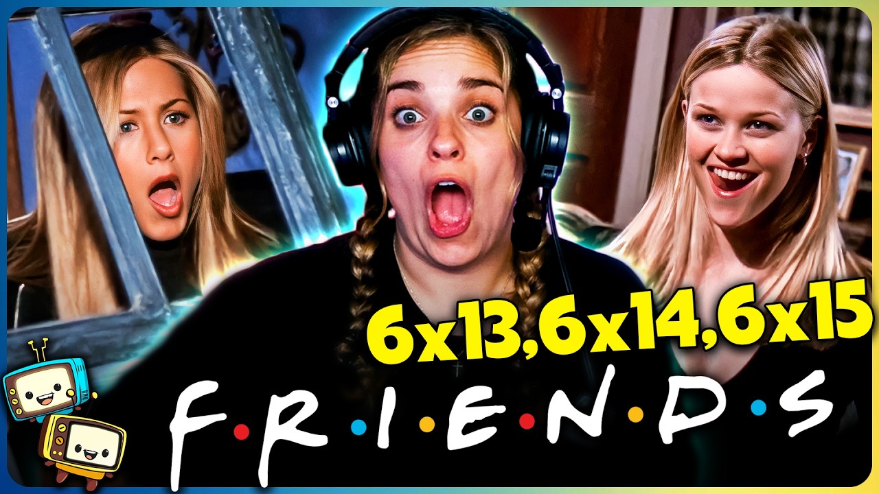 FRIENDS (1999) Season 6 Episodes 6x13, 6x14 & 6x15 Reaction! | First Time Watch! episode artwork