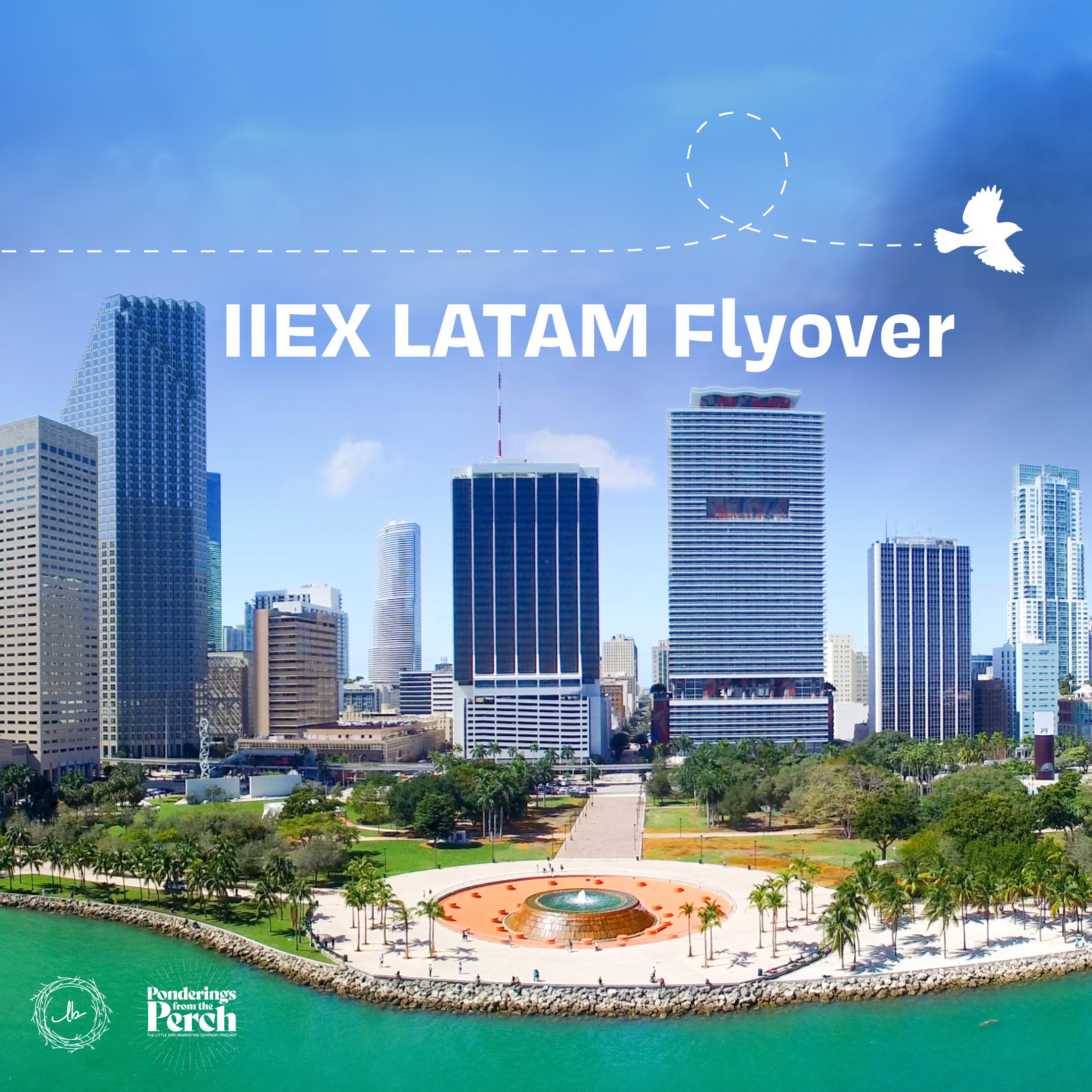Greenbook's IIEX LATAM: A Little Bird Marketing Flyover episode artwork