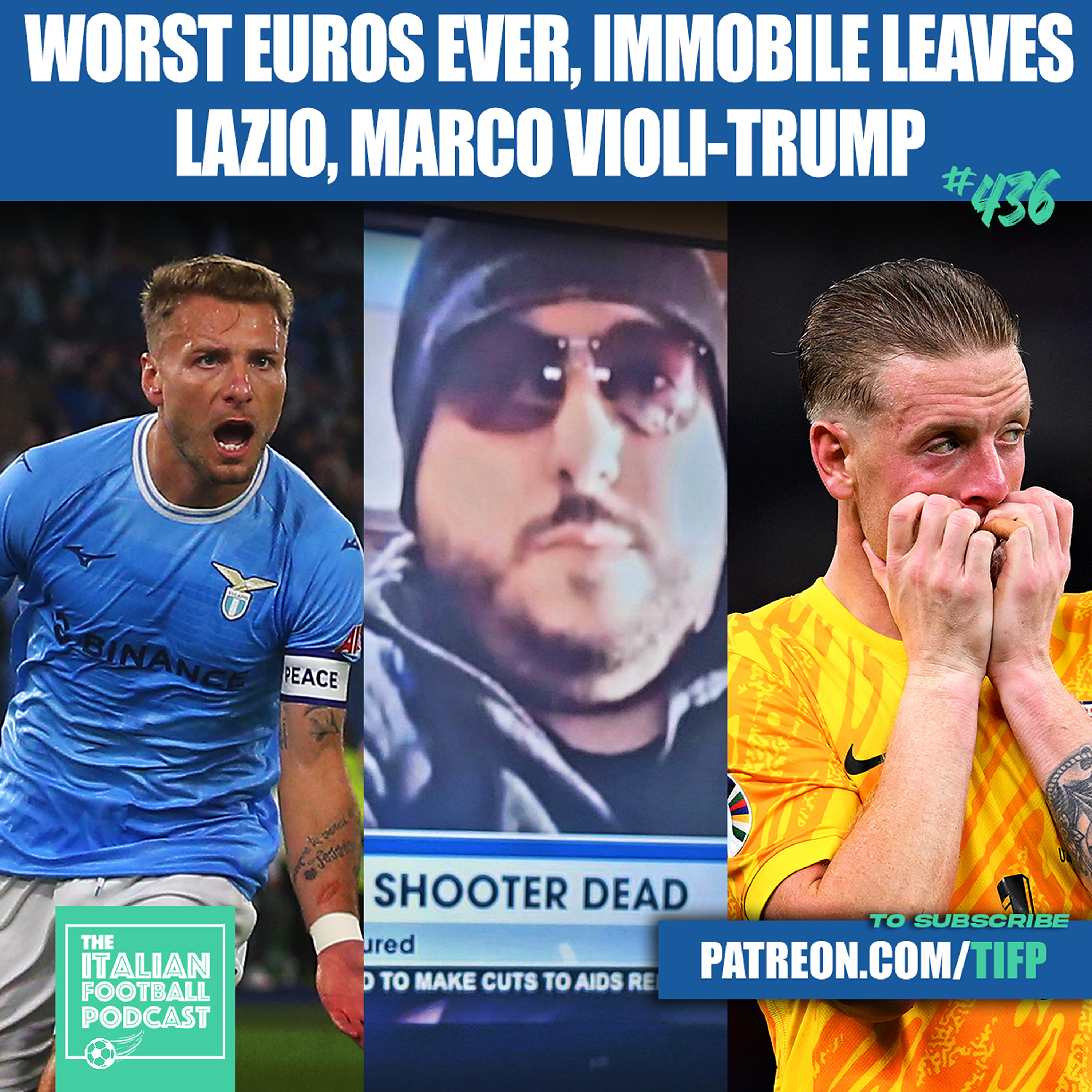 Ciro Immobile Leaves Lazio, Alvaro Morata To  AC Milan, Marco Violi - Donald Trump Chaos, Has Football Declined? & Much More (Ep. 436)