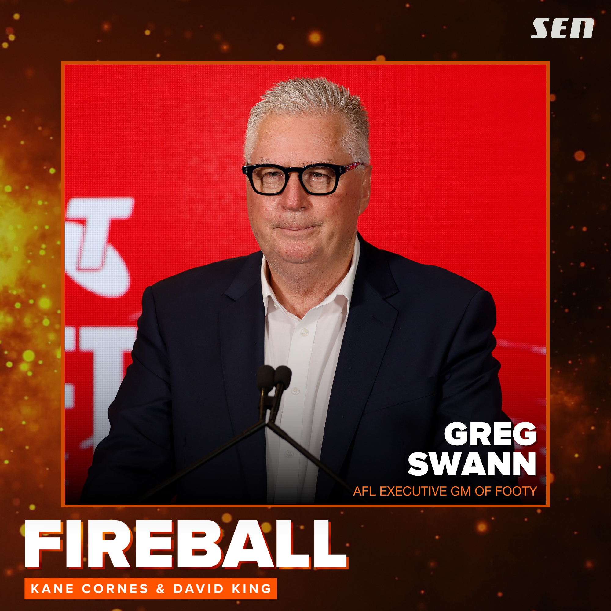 AFL Executive GM of Footy Greg Swann in the studio (10.04.26)