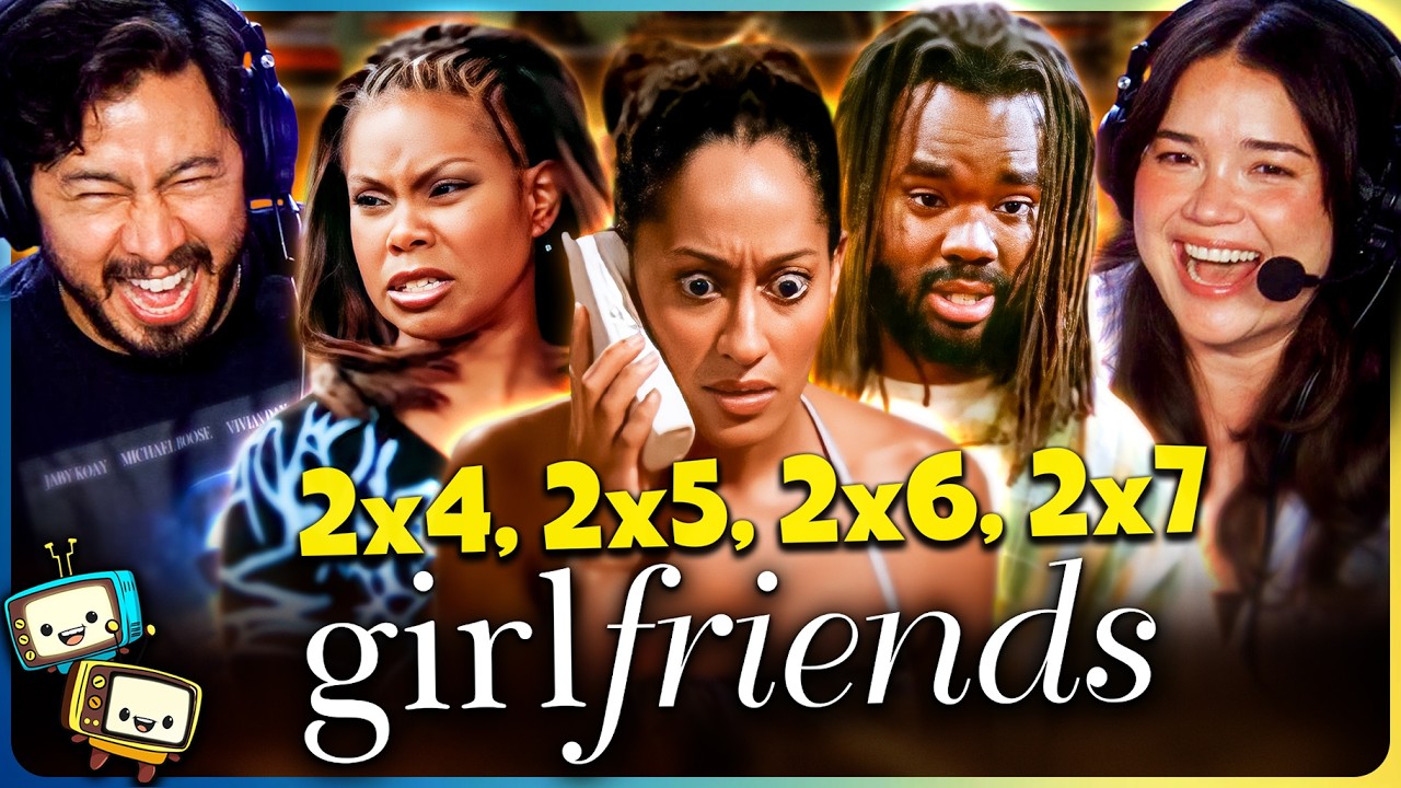 GIRLFRIENDS (2001) Season 2 Eps 4-7 REACTION! | Tracee Ellis Ross | Golden Brooks | Persia White episode artwork