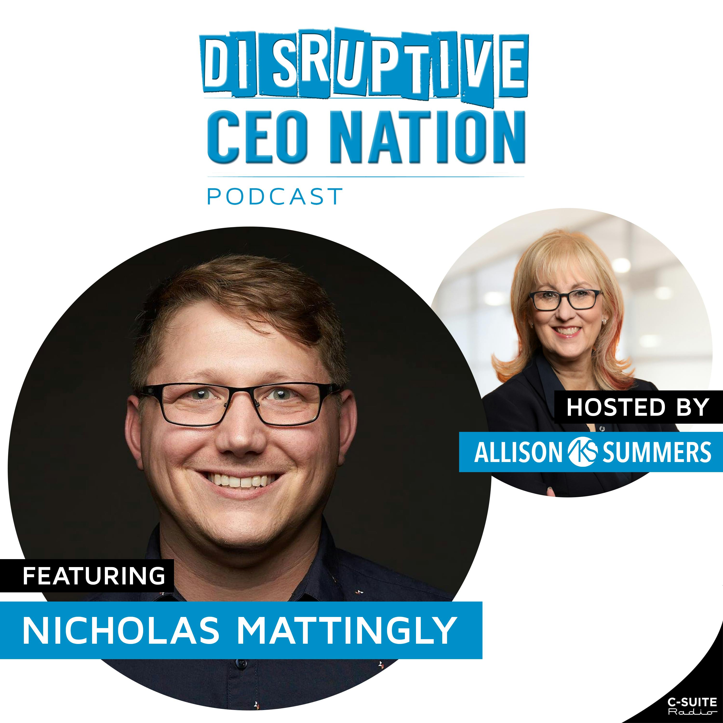 Episode 138: Nicholas Mattingly, CEO and Co-Founder, Switcher Inc, USA and Switzerland Image