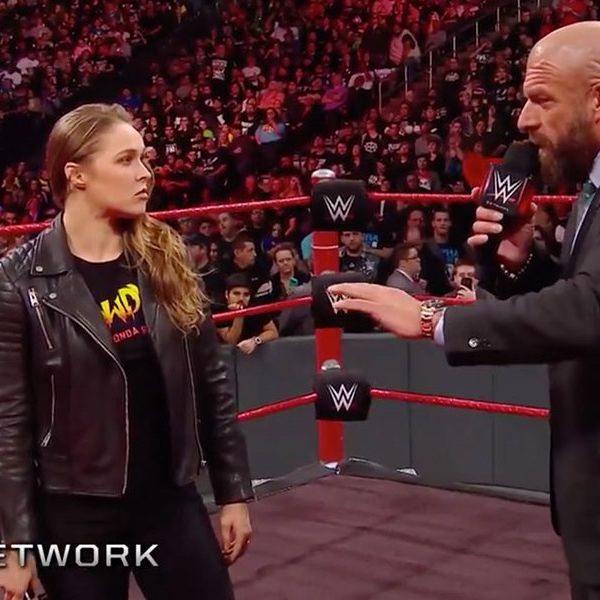 Ronda Rousey's WWE debut episode artwork