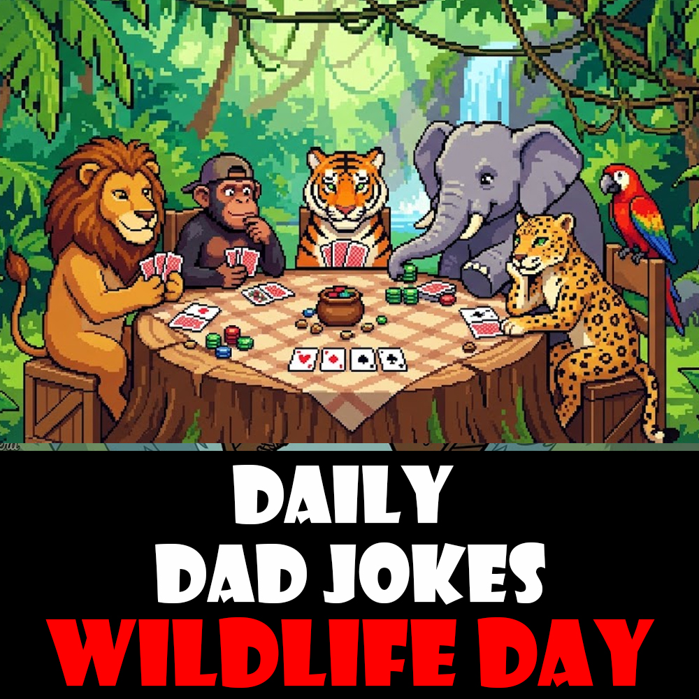 National Wildlife Day! 46 nature inspired jokes! 04 September 2026