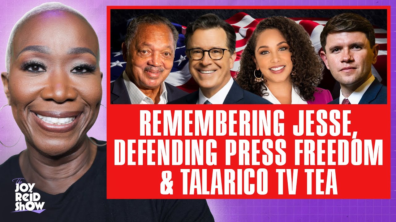 Remembering Jesse, Defending Press Freedom & Talarico TV Tea | The Joy Reid Show LIVE!