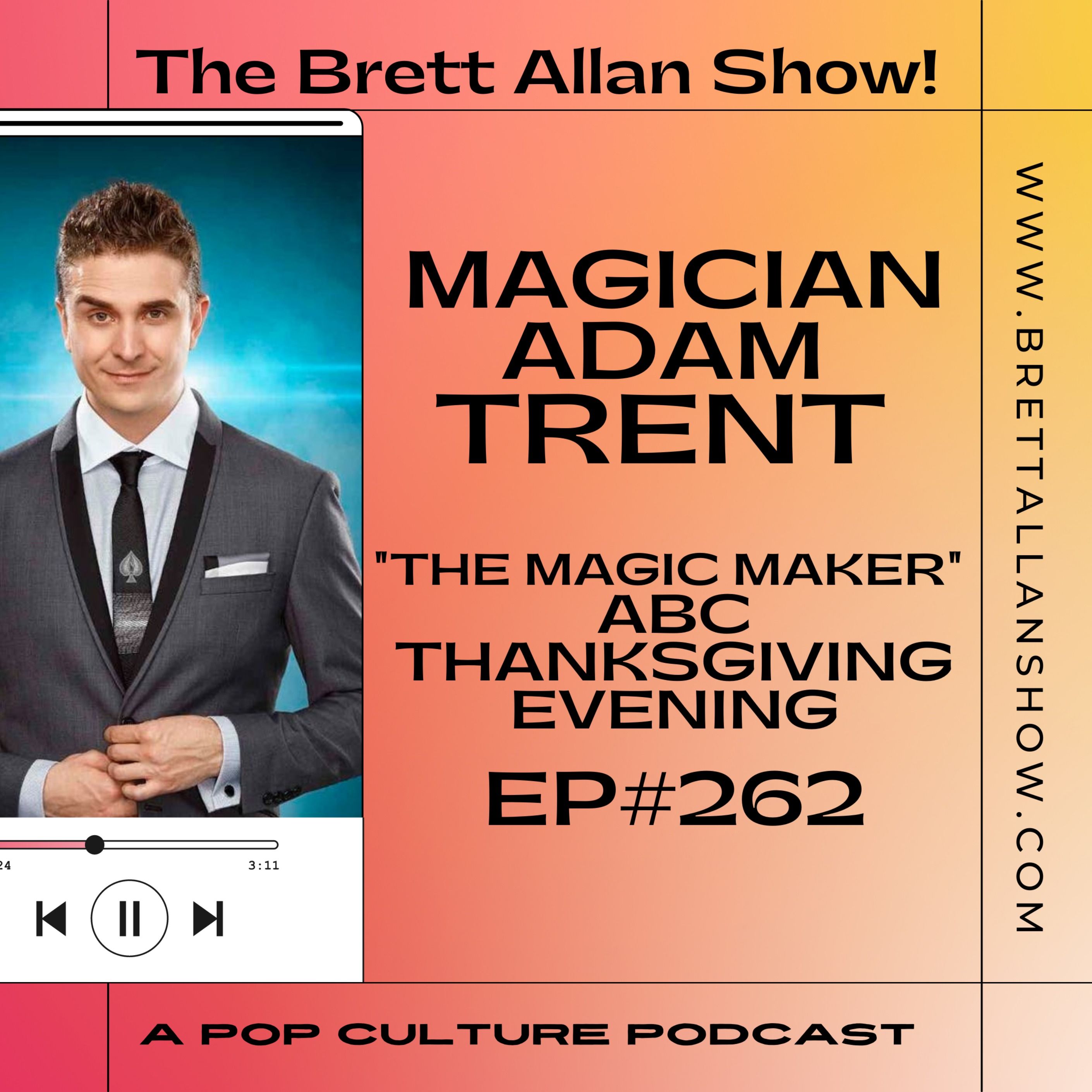 Magician Adam Trent Talks About His New Special | "The Magic Maker" Thanksgiving Evening on ABC