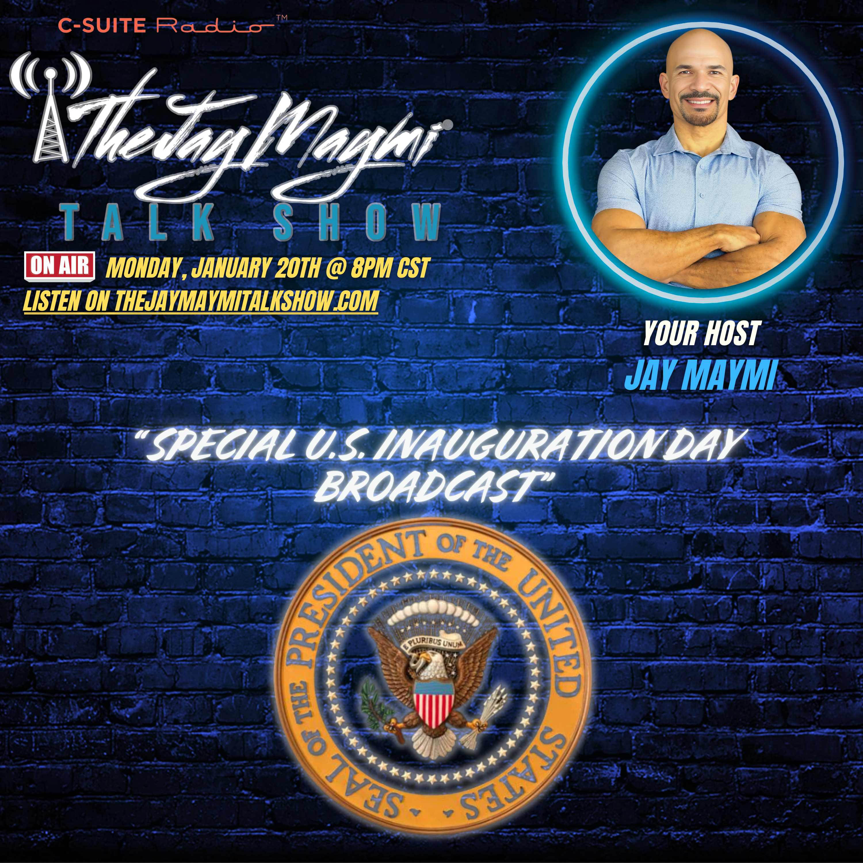 The Jay Maymi Talk Show - 1/20/25 - #160 - "Special Inauguration Broadcast"