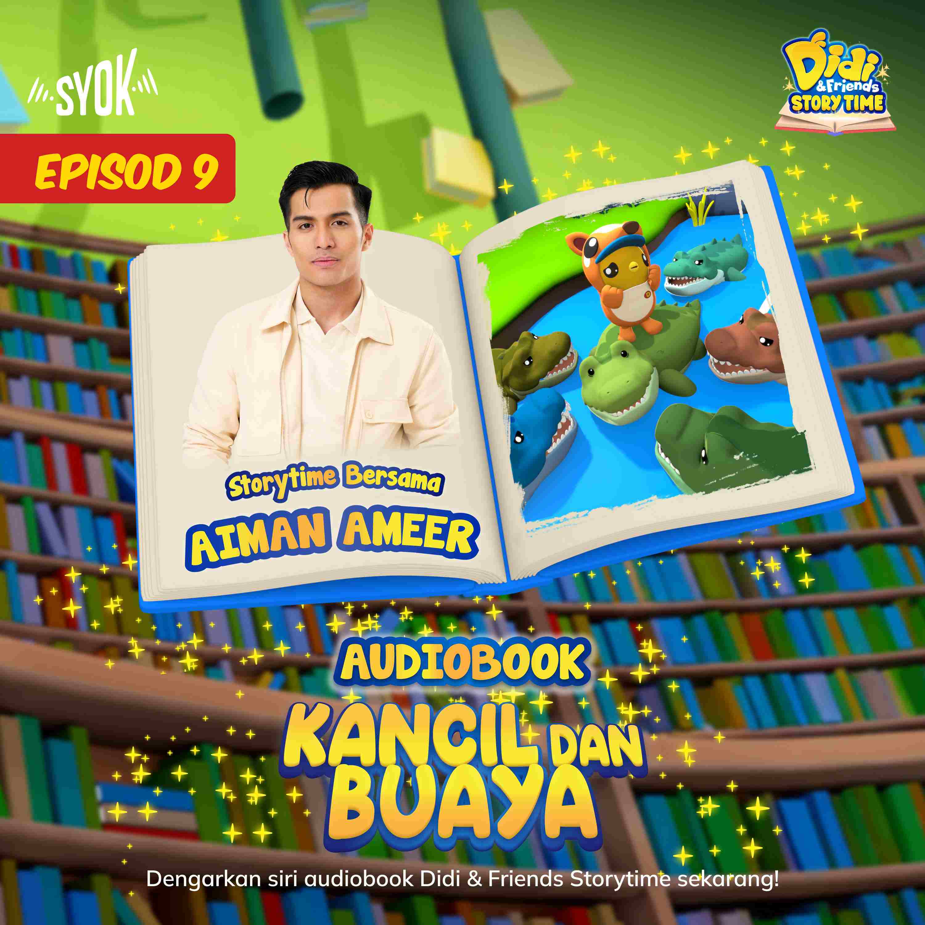 Kancil & Buaya Bersama Aiman Ameer | Didi & Friends Storytime EP9